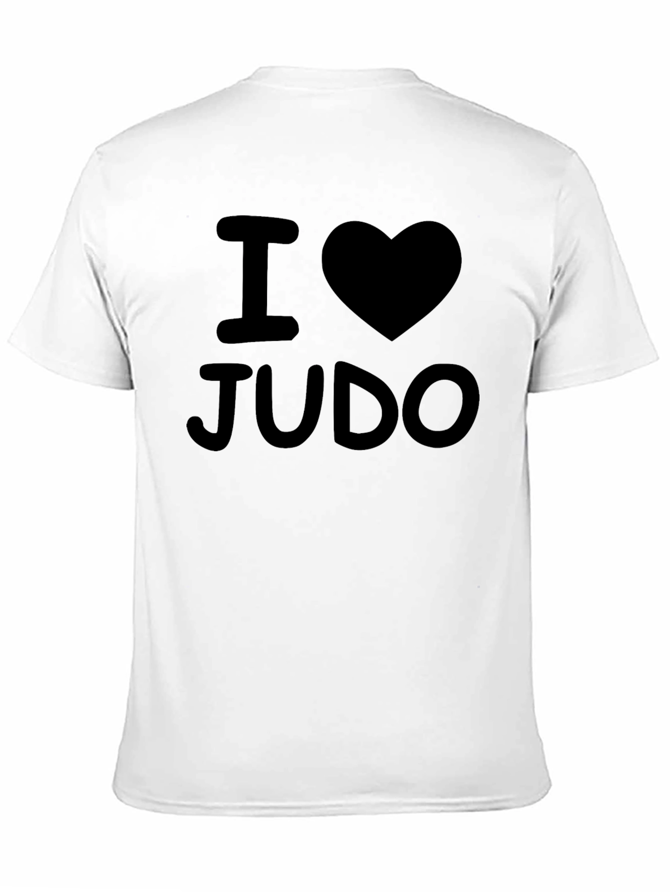 I Heart Judo T-Shirt - Black