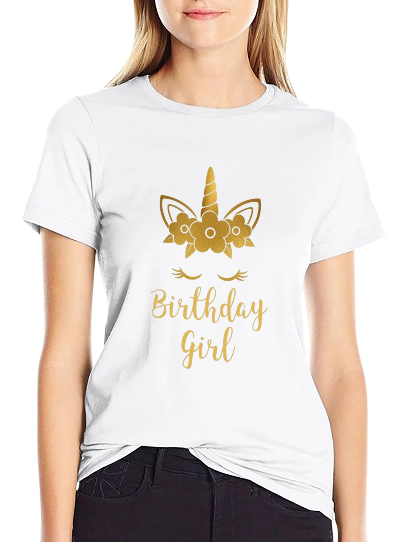 Birthday Girl Unicorn T-Shirt