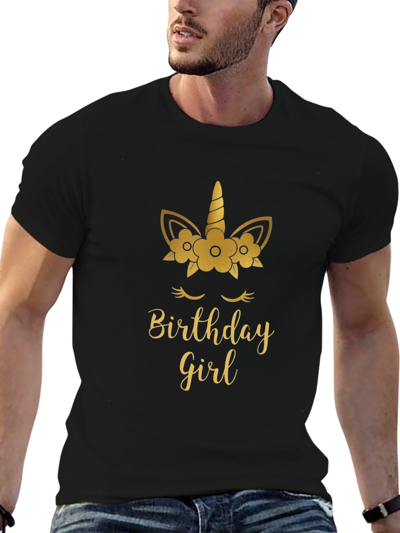 Birthday Girl Unicorn T-Shirt