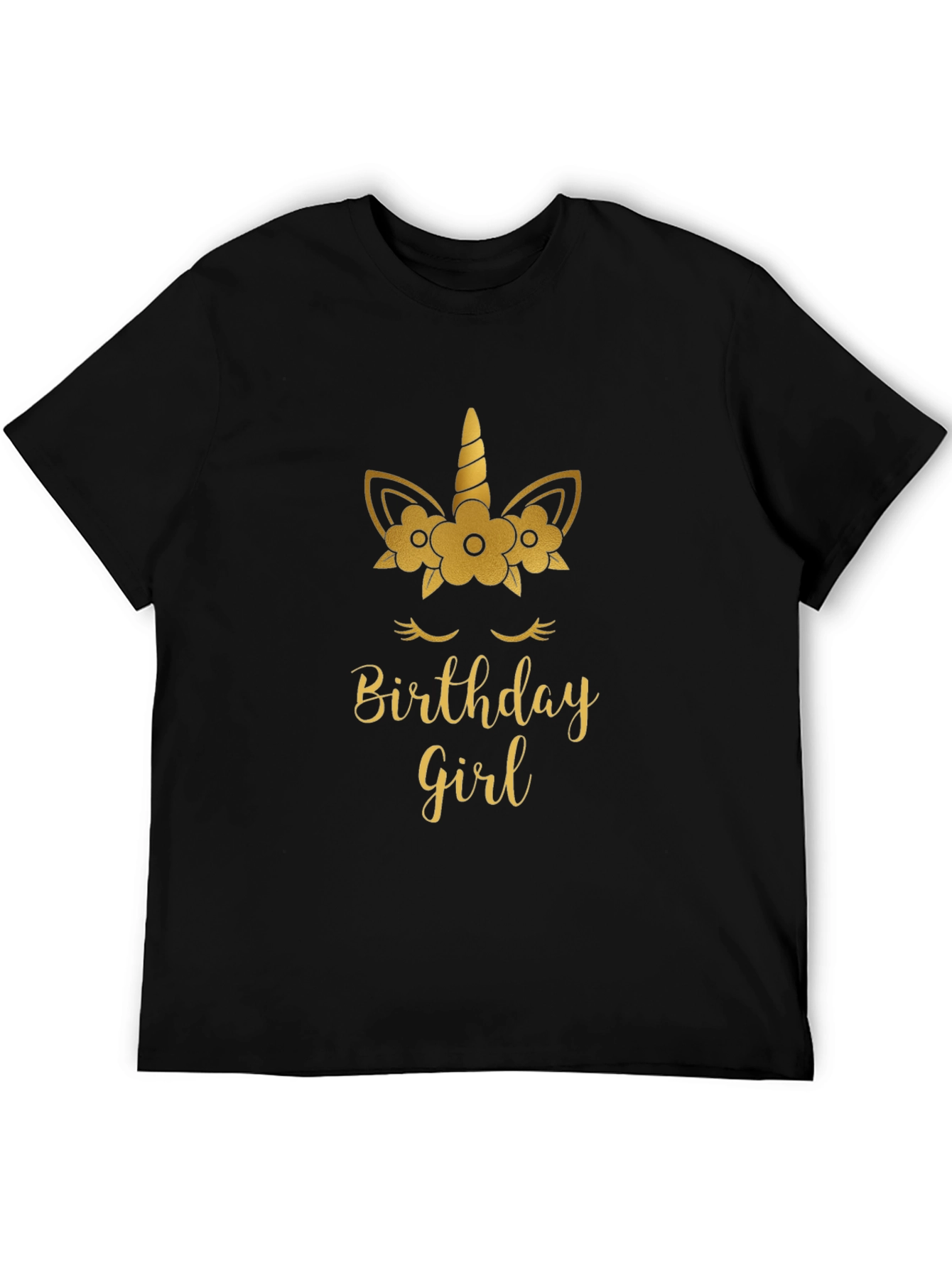 Birthday Girl Unicorn T-Shirt