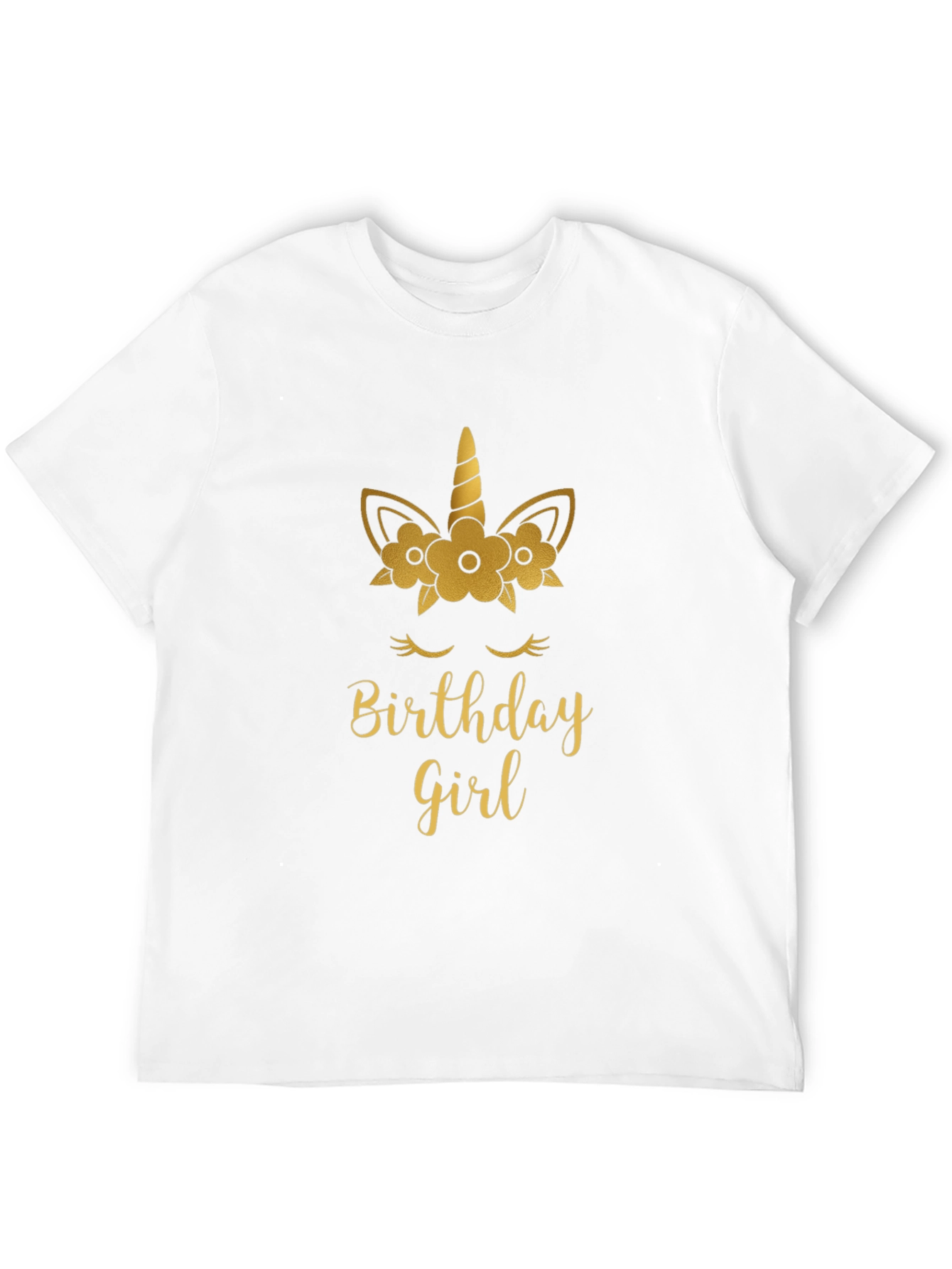 Birthday Girl Unicorn T-Shirt