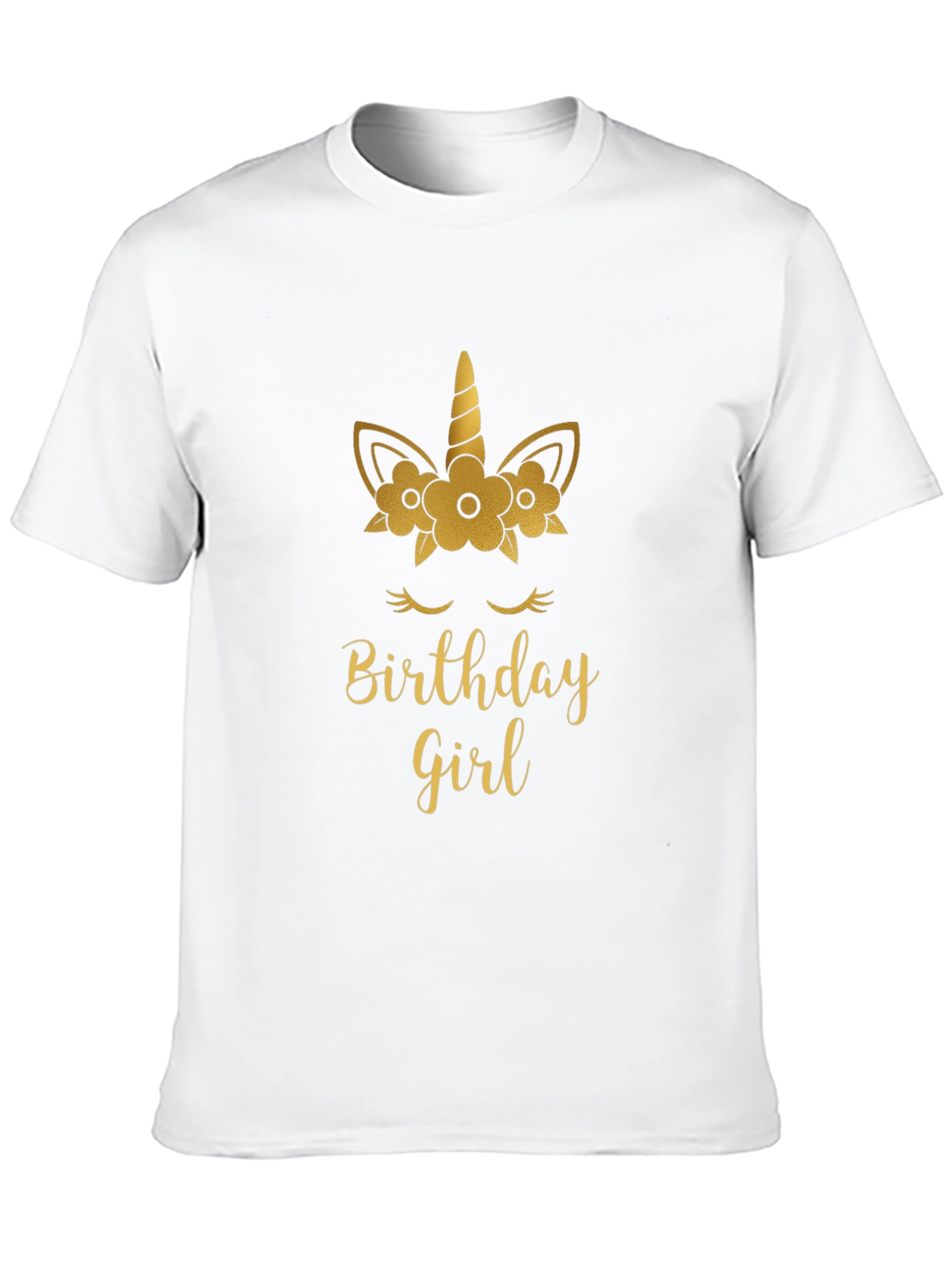 Birthday Girl Unicorn T-Shirt
