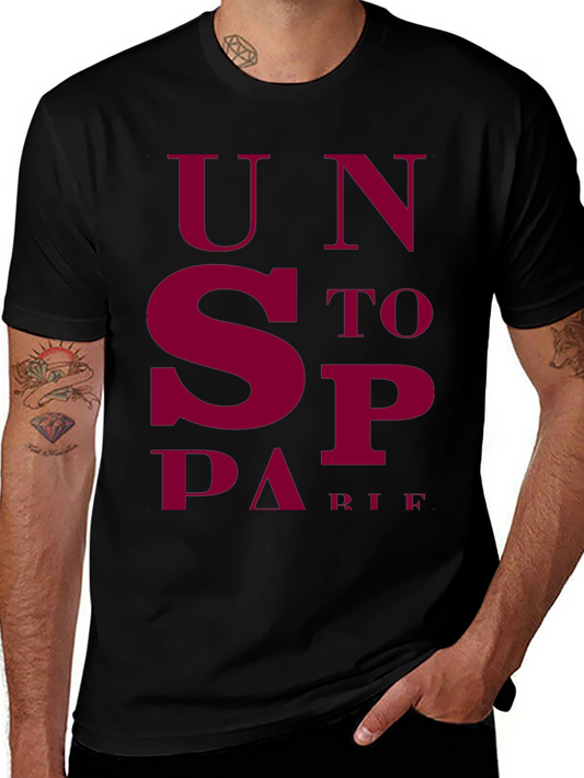 Unstoppable Mens Graphic Tee
