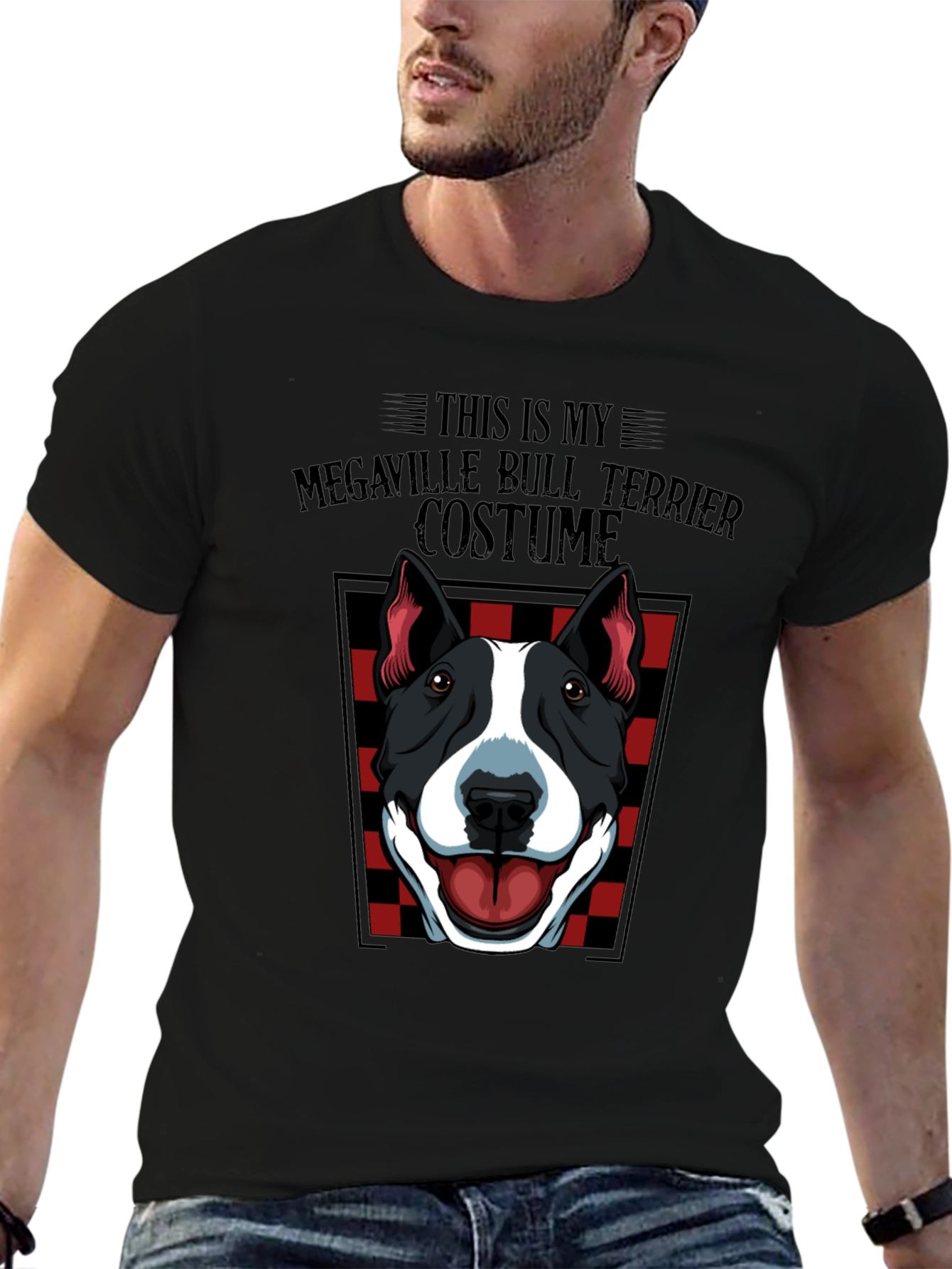 Megaville Bull Terrier Costume T-Shirt