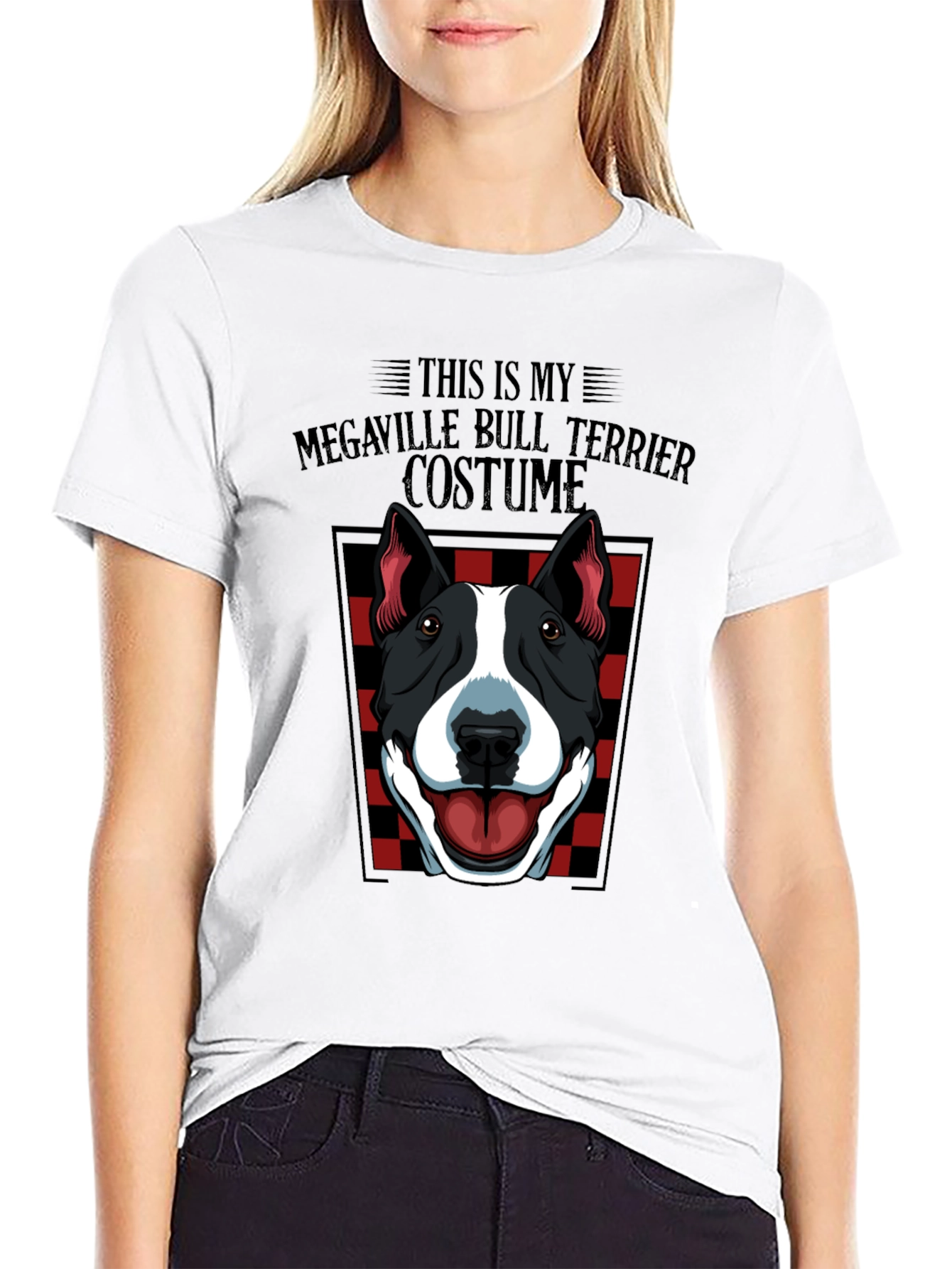 Megaville Bull Terrier Costume T-Shirt