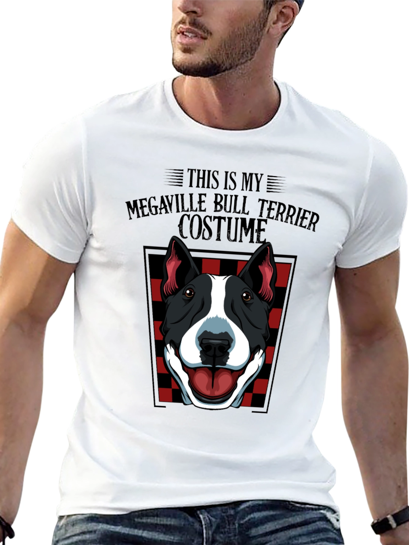 Megaville Bull Terrier Costume T-Shirt