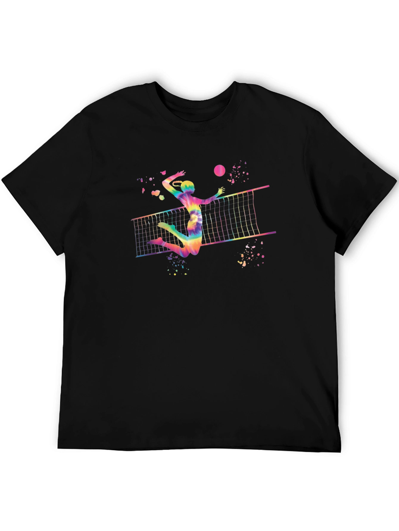 Rainbow Volleyball Player T-Shirt
