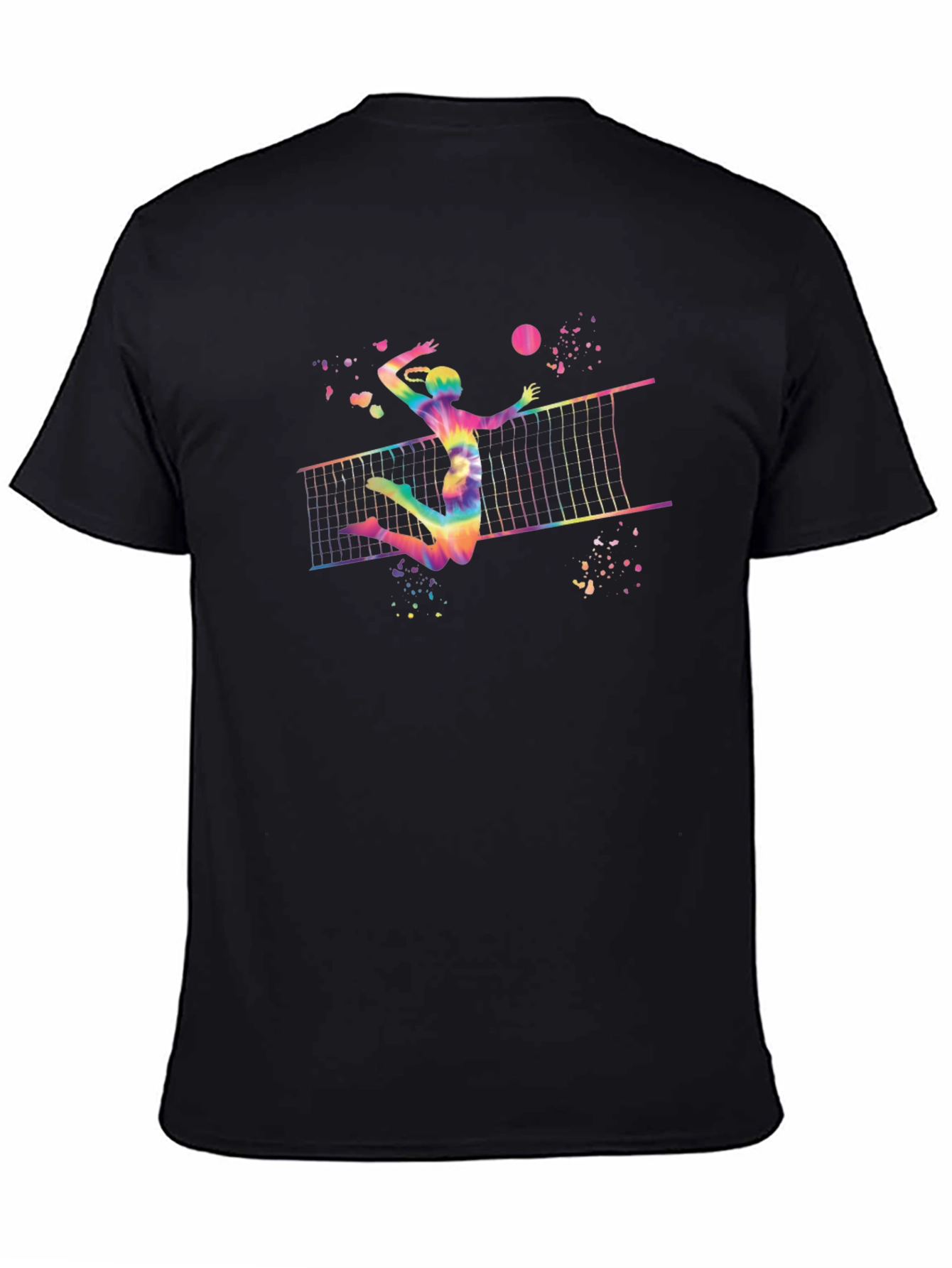 Rainbow Volleyball Player T-Shirt