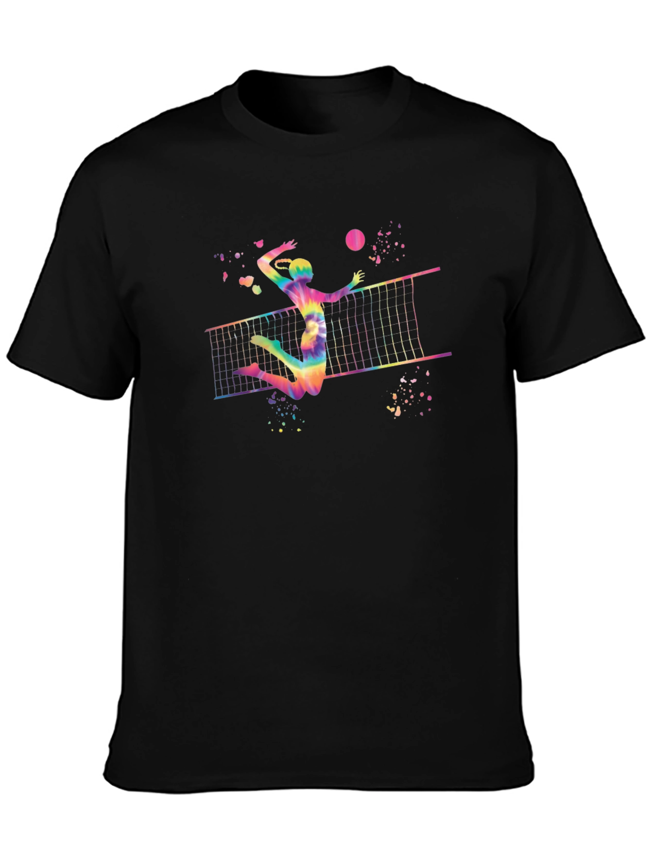 Rainbow Volleyball Player T-Shirt