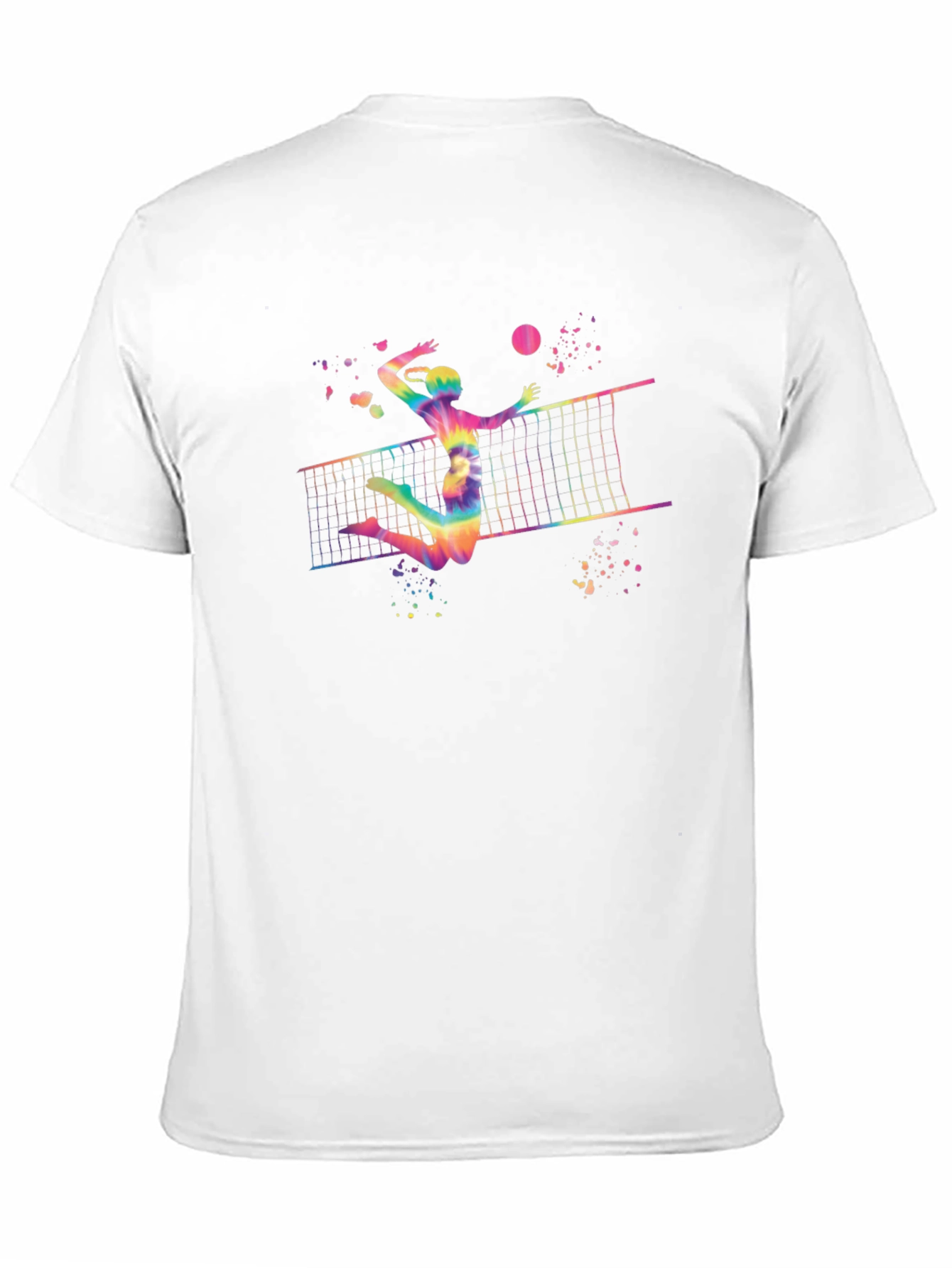 Rainbow Volleyball Player T-Shirt