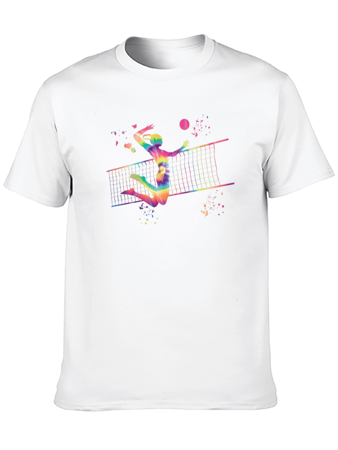 Rainbow Volleyball Player T-Shirt
