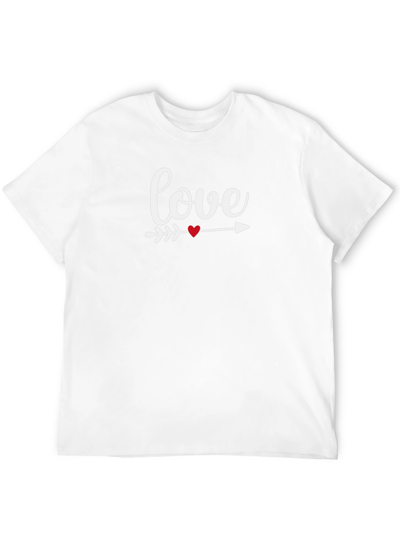 Love Arrow Graphic T-Shirt - Black