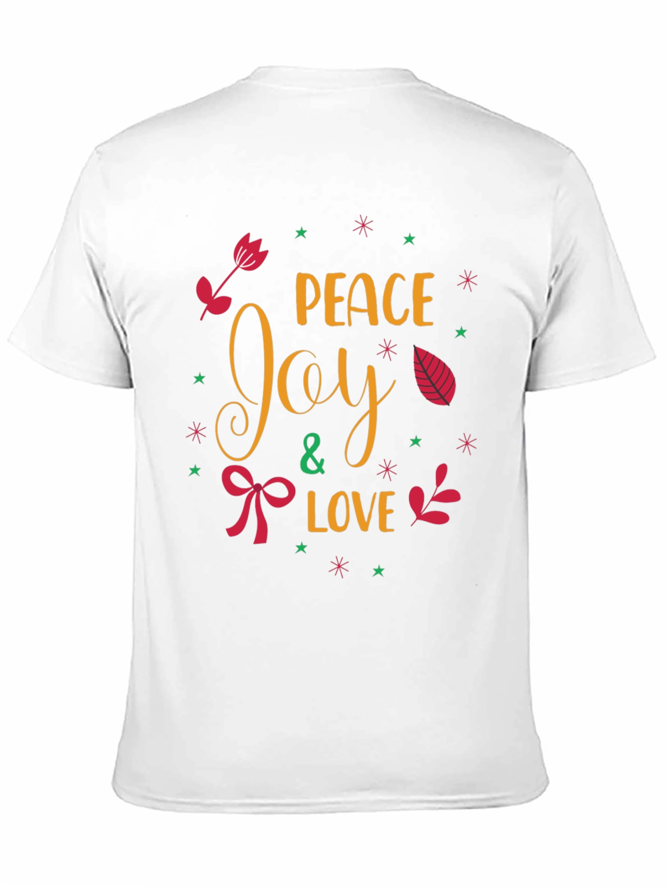 Peace Joy & Love Holiday T-Shirt