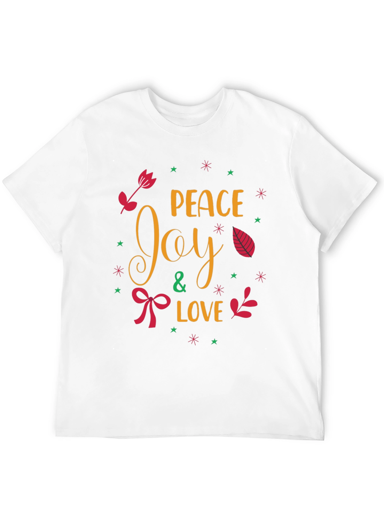 Peace Joy & Love Holiday T-Shirt