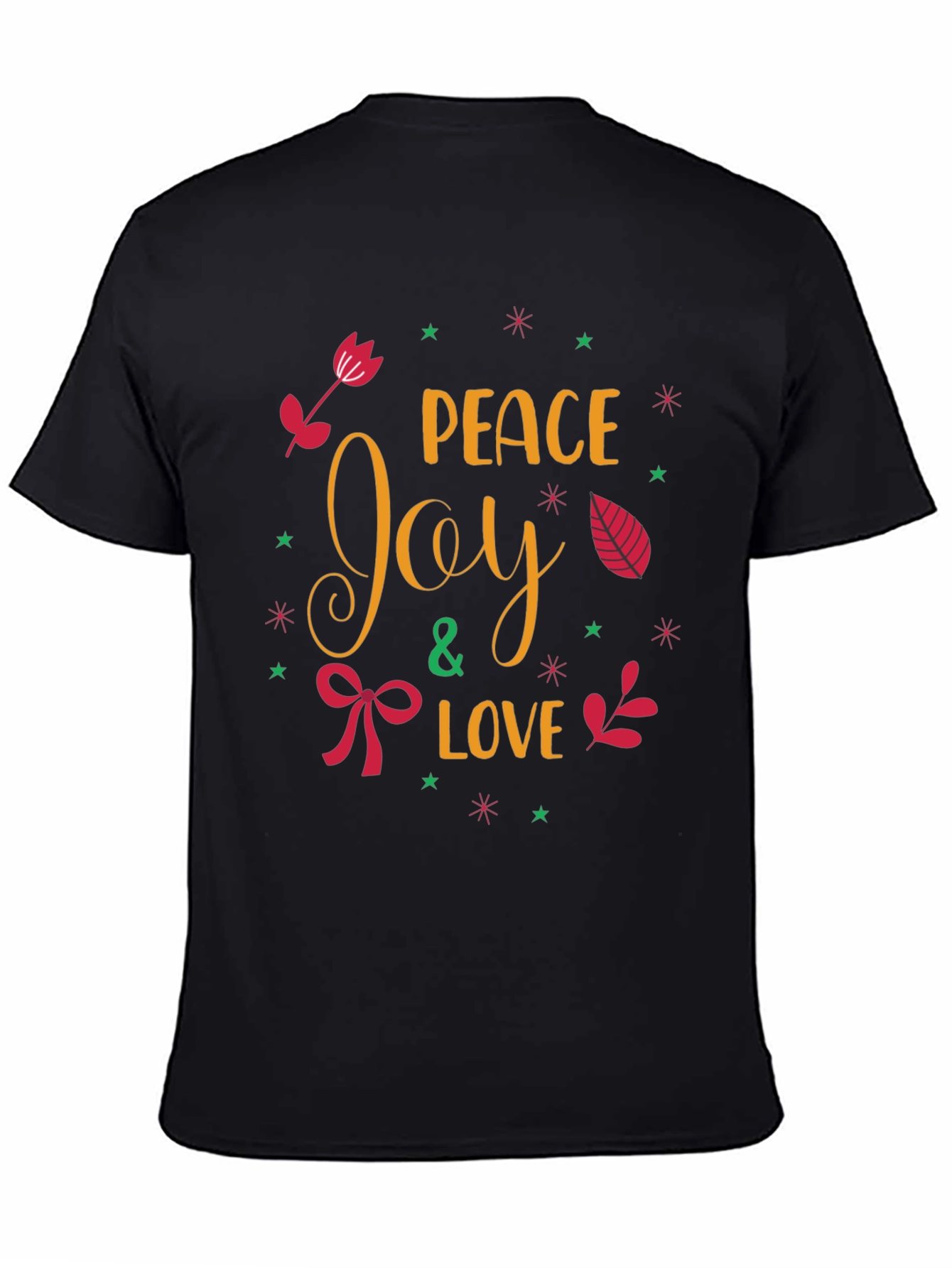 Peace Joy & Love Holiday T-Shirt