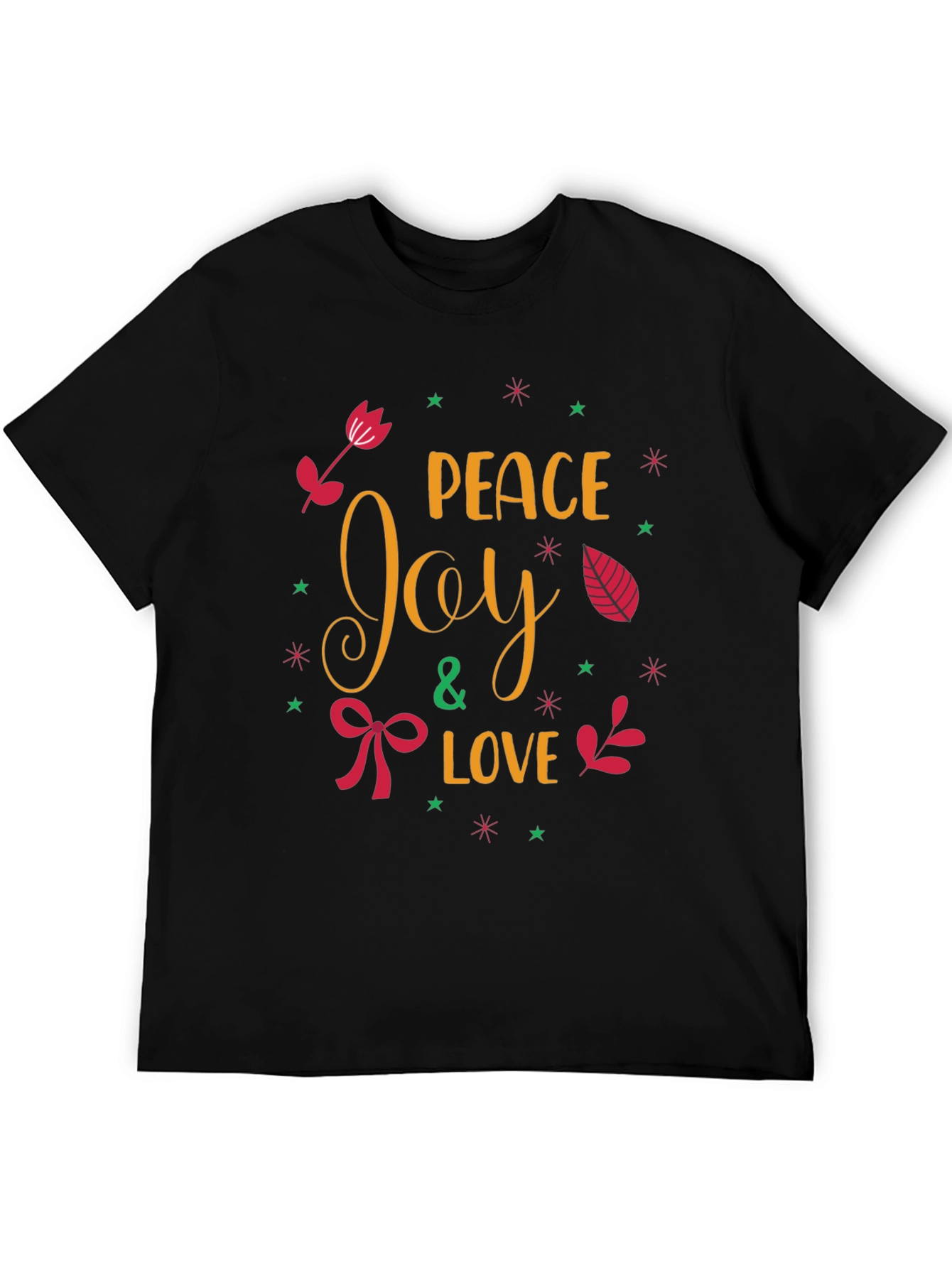 Peace Joy & Love Holiday T-Shirt