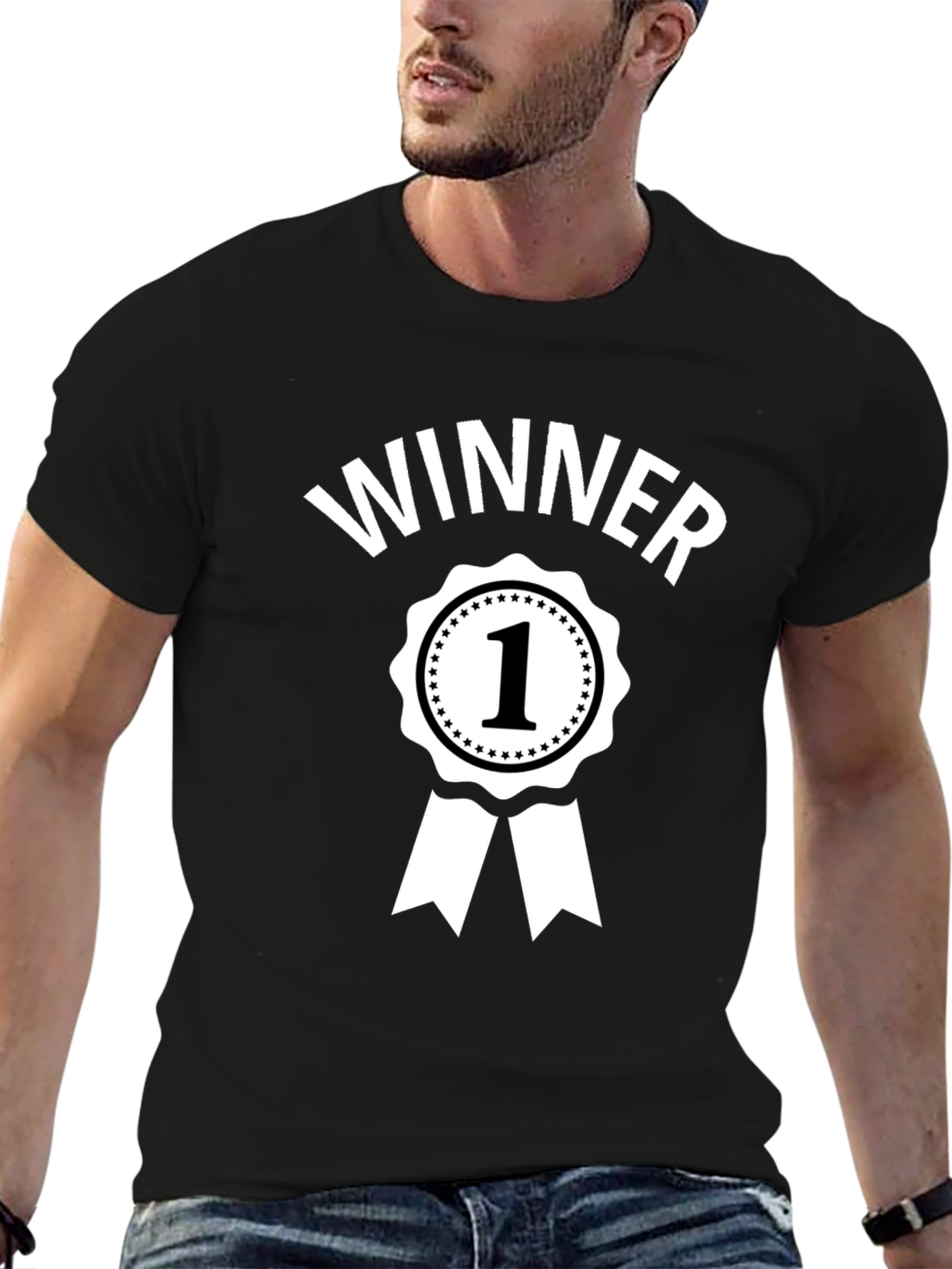 Winner T-Shirt - Number One Champion Tee