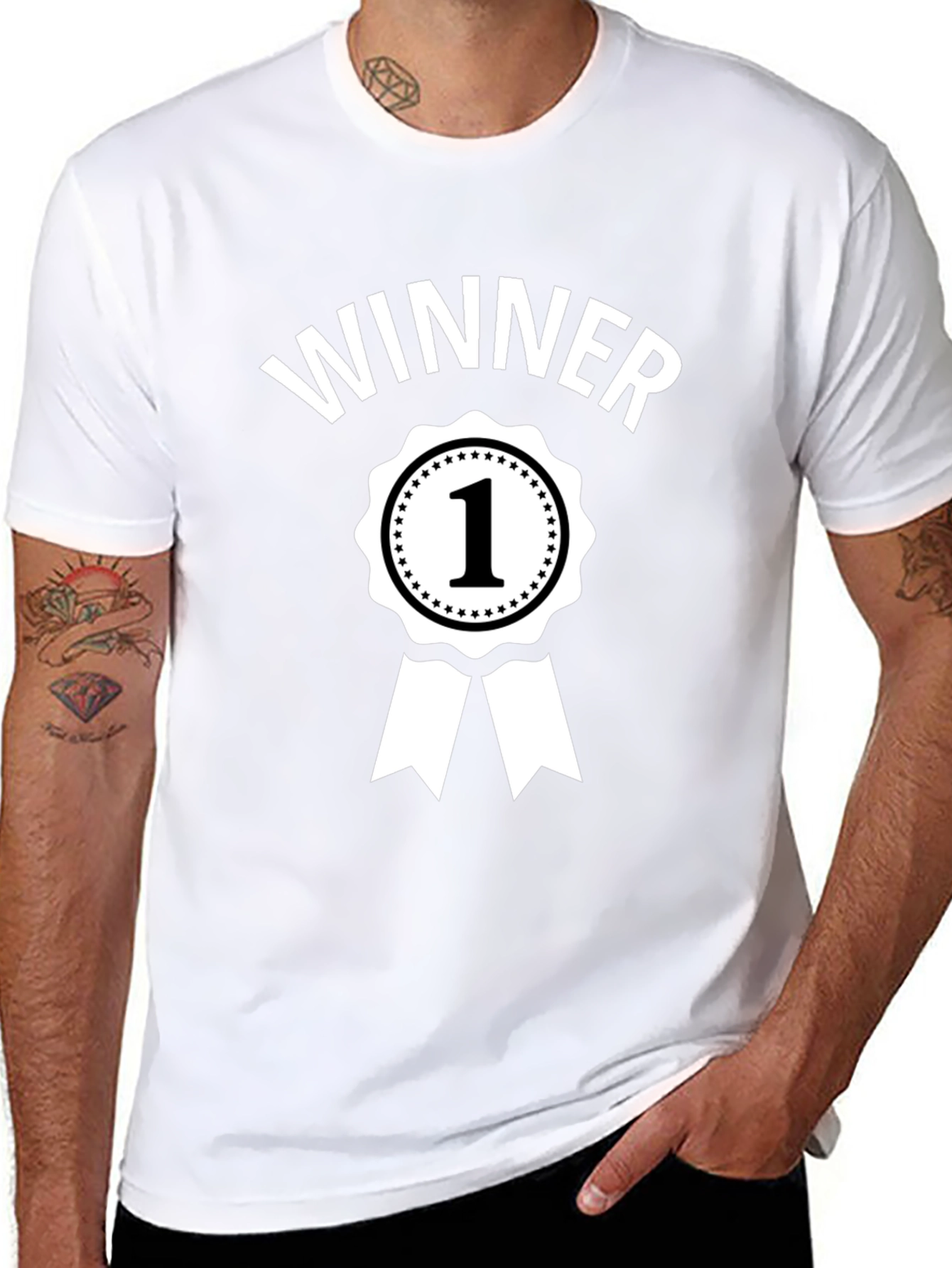 Winner T-Shirt - Number One Champion Tee