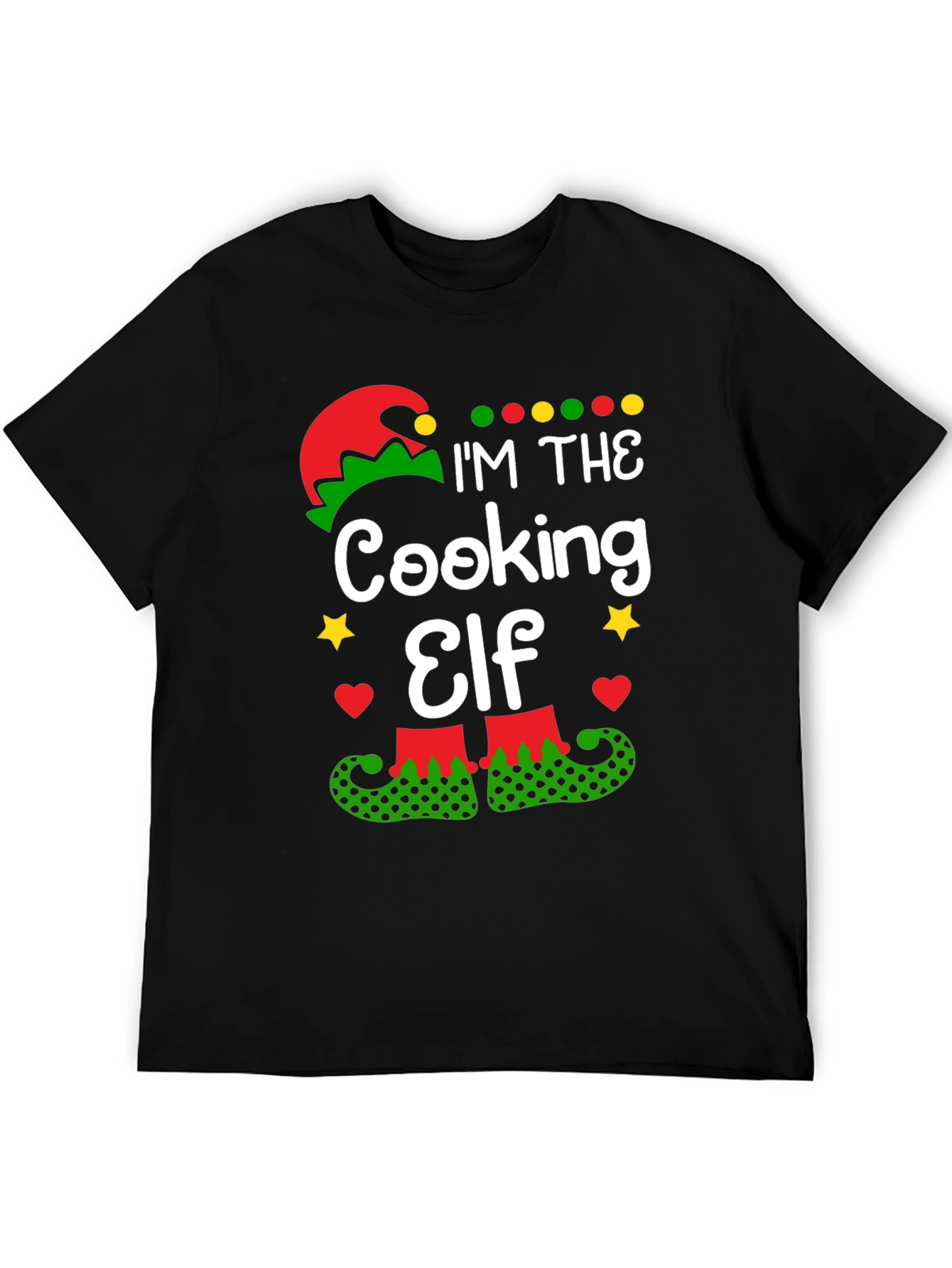Cooking Elf T-Shirt - Holiday Festive Top