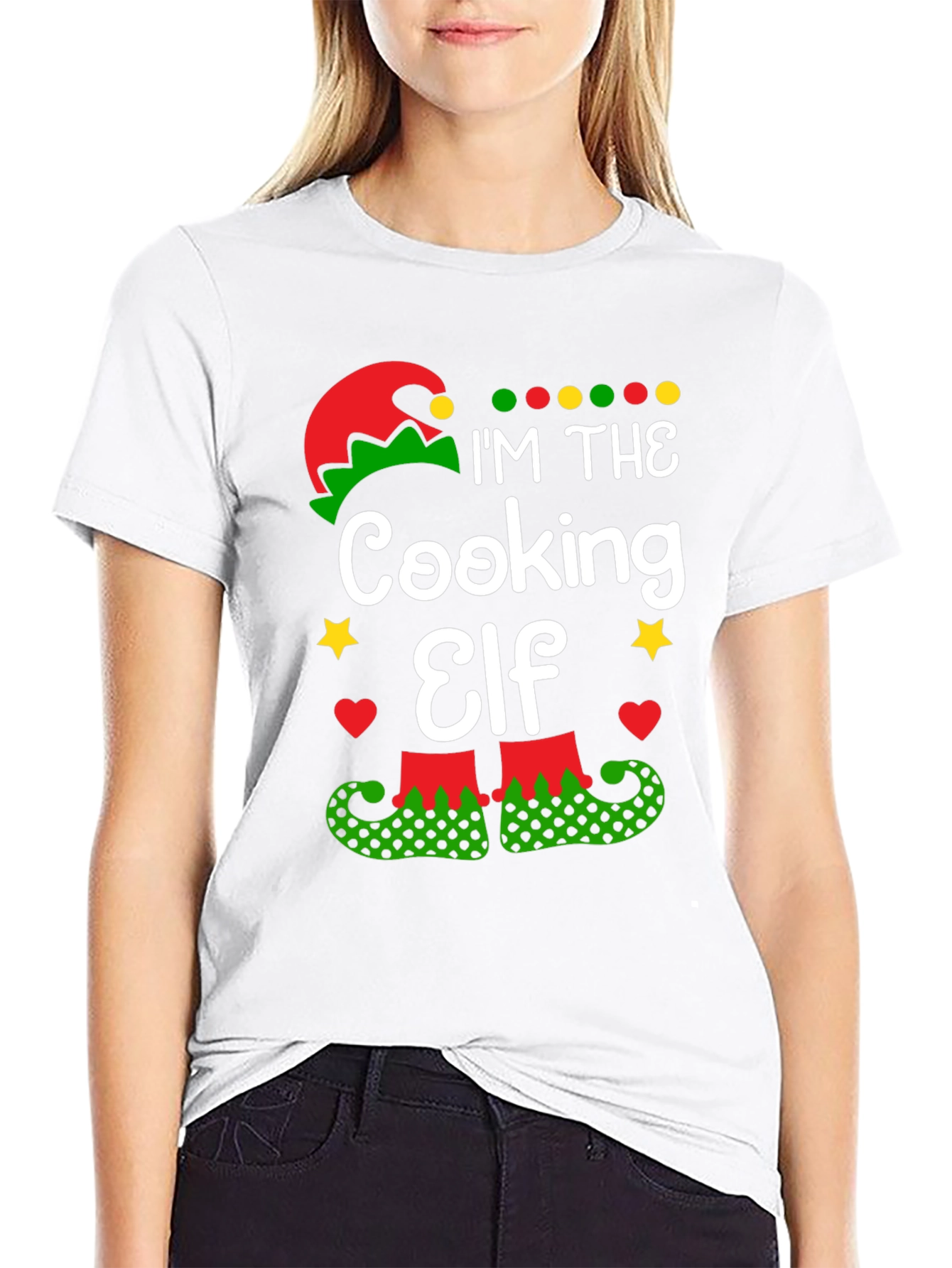 Cooking Elf T-Shirt - Holiday Festive Top