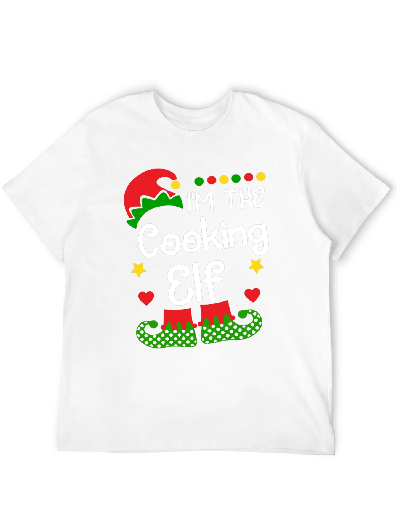 Cooking Elf T-Shirt - Holiday Festive Top