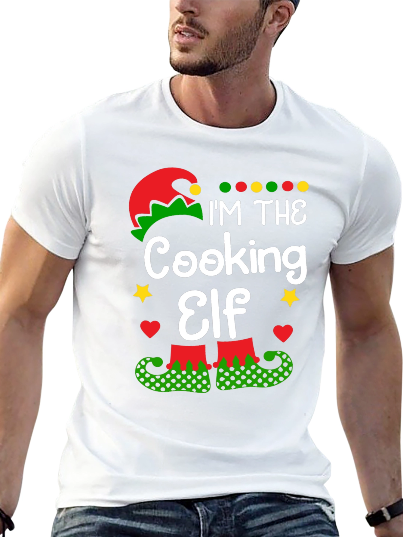 Cooking Elf T-Shirt - Holiday Festive Top