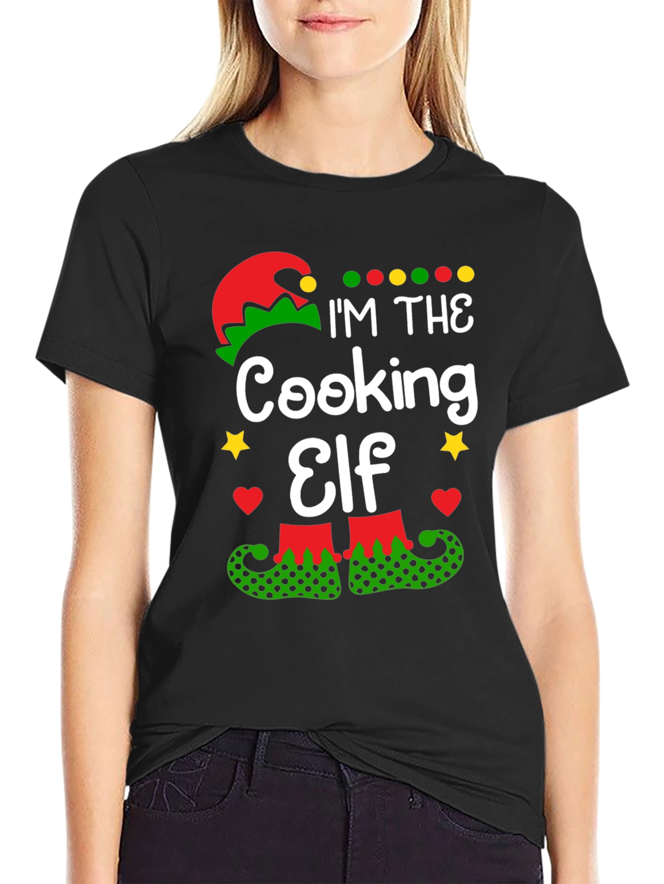 Cooking Elf T-Shirt - Holiday Festive Top