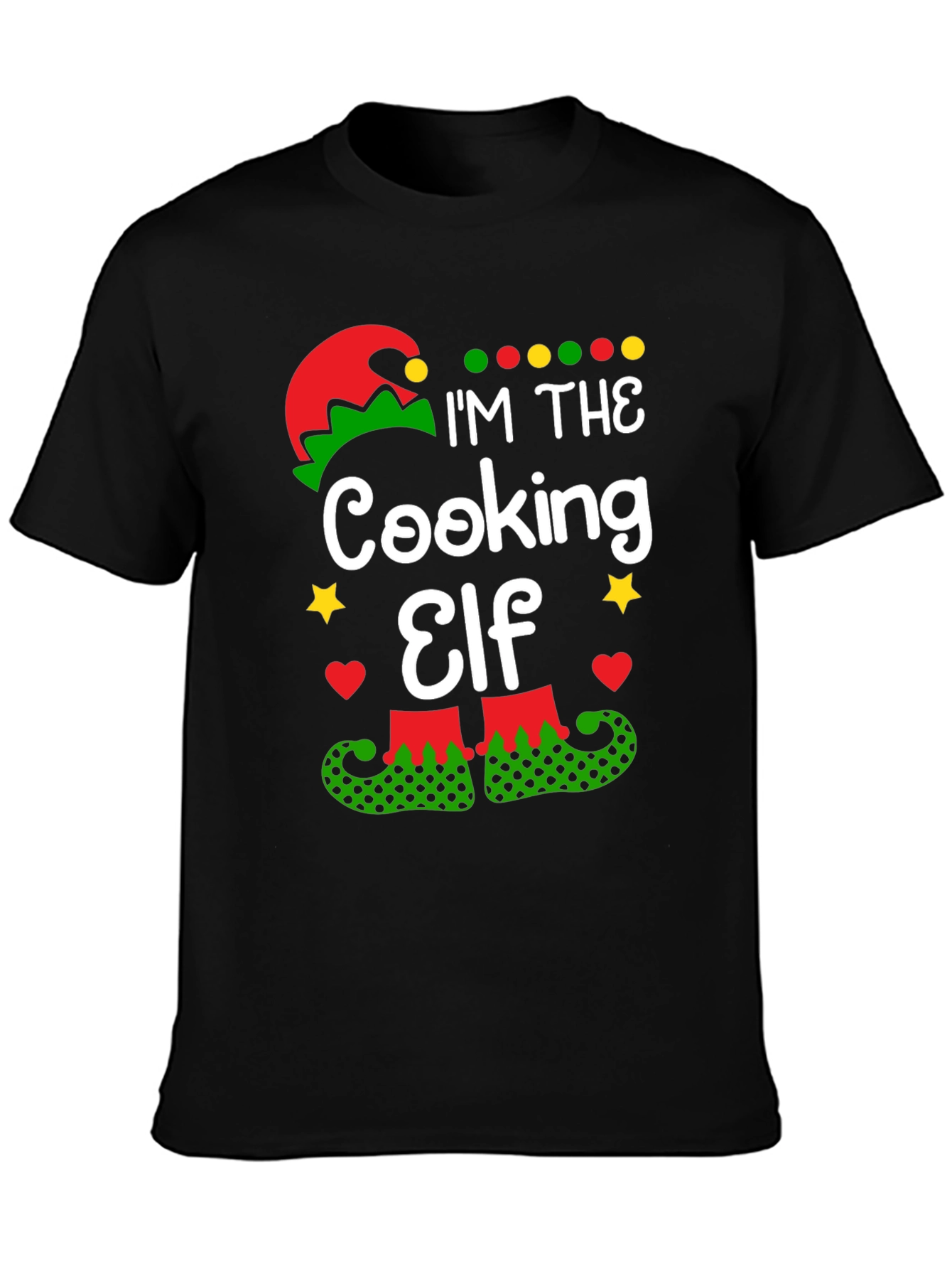 Cooking Elf T-Shirt - Holiday Festive Top
