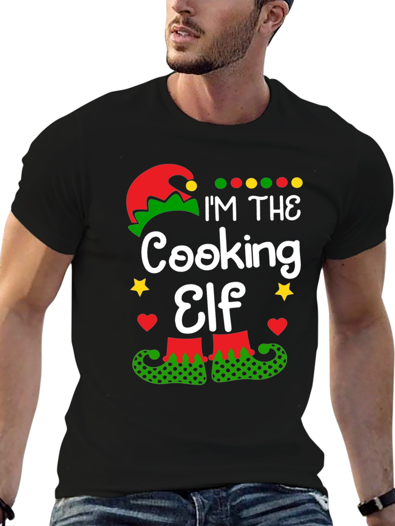 Cooking Elf T-Shirt - Holiday Festive Top