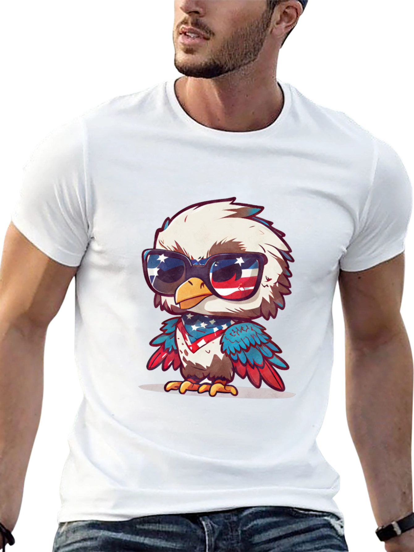 Patriotic Eagle T-Shirt
