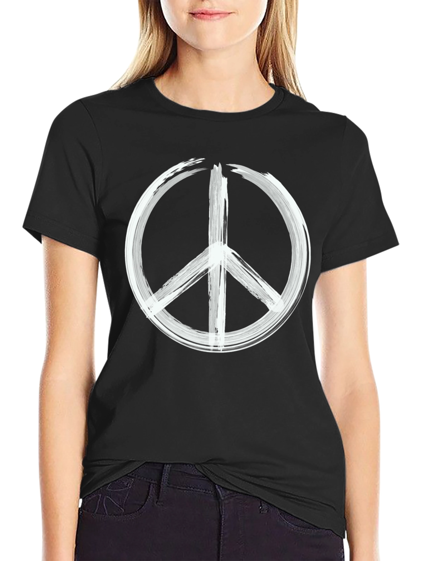 Peace Sign T-Shirt - Bold Graphic Tee