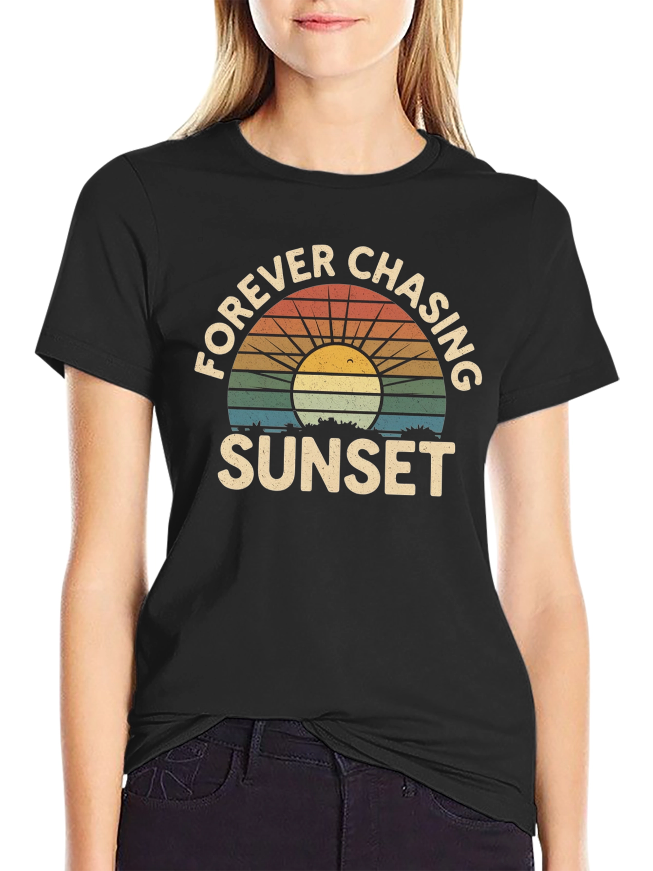Forever Chasing Sunset Graphic T-Shirt
