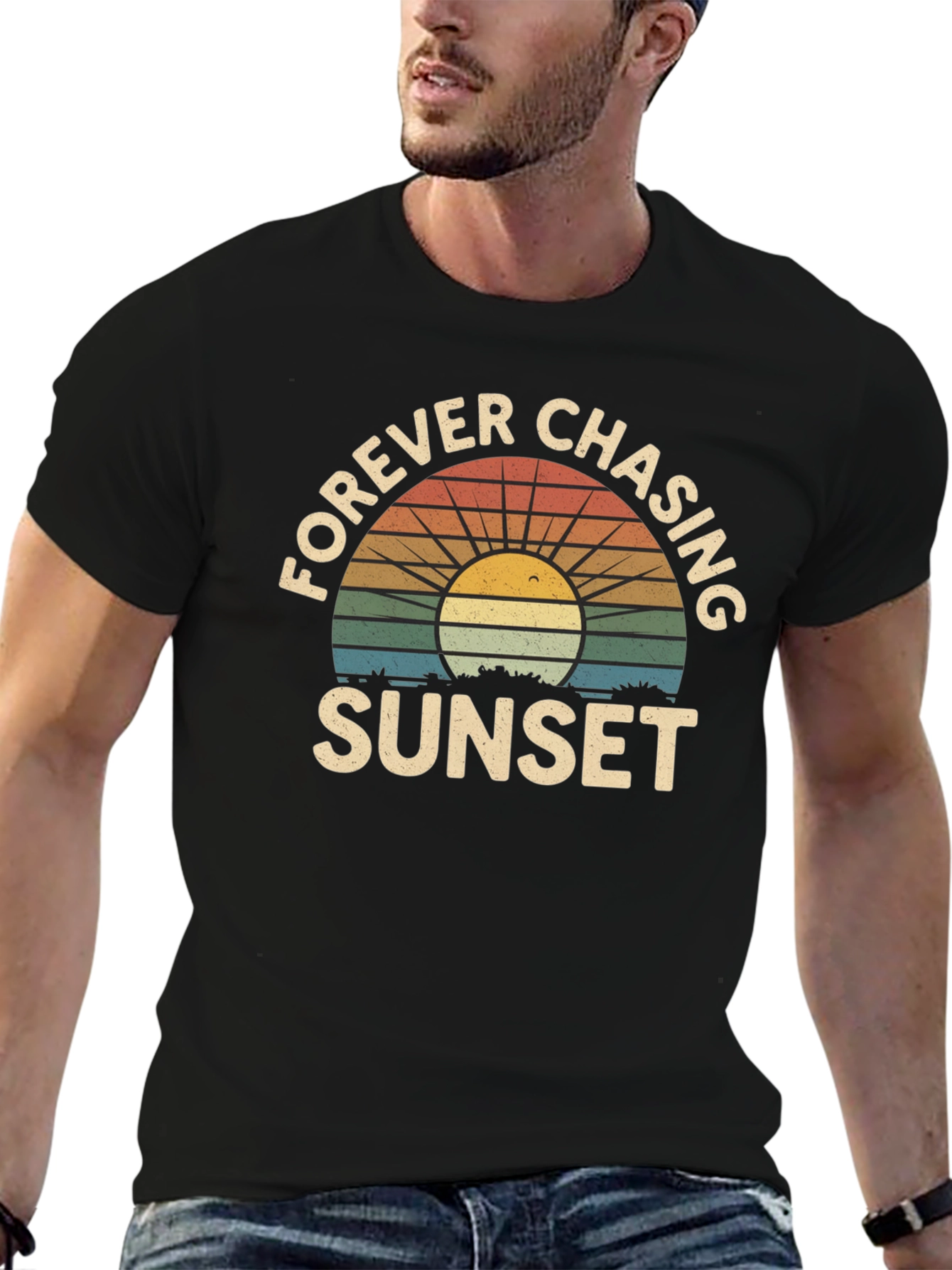 Forever Chasing Sunset Graphic T-Shirt