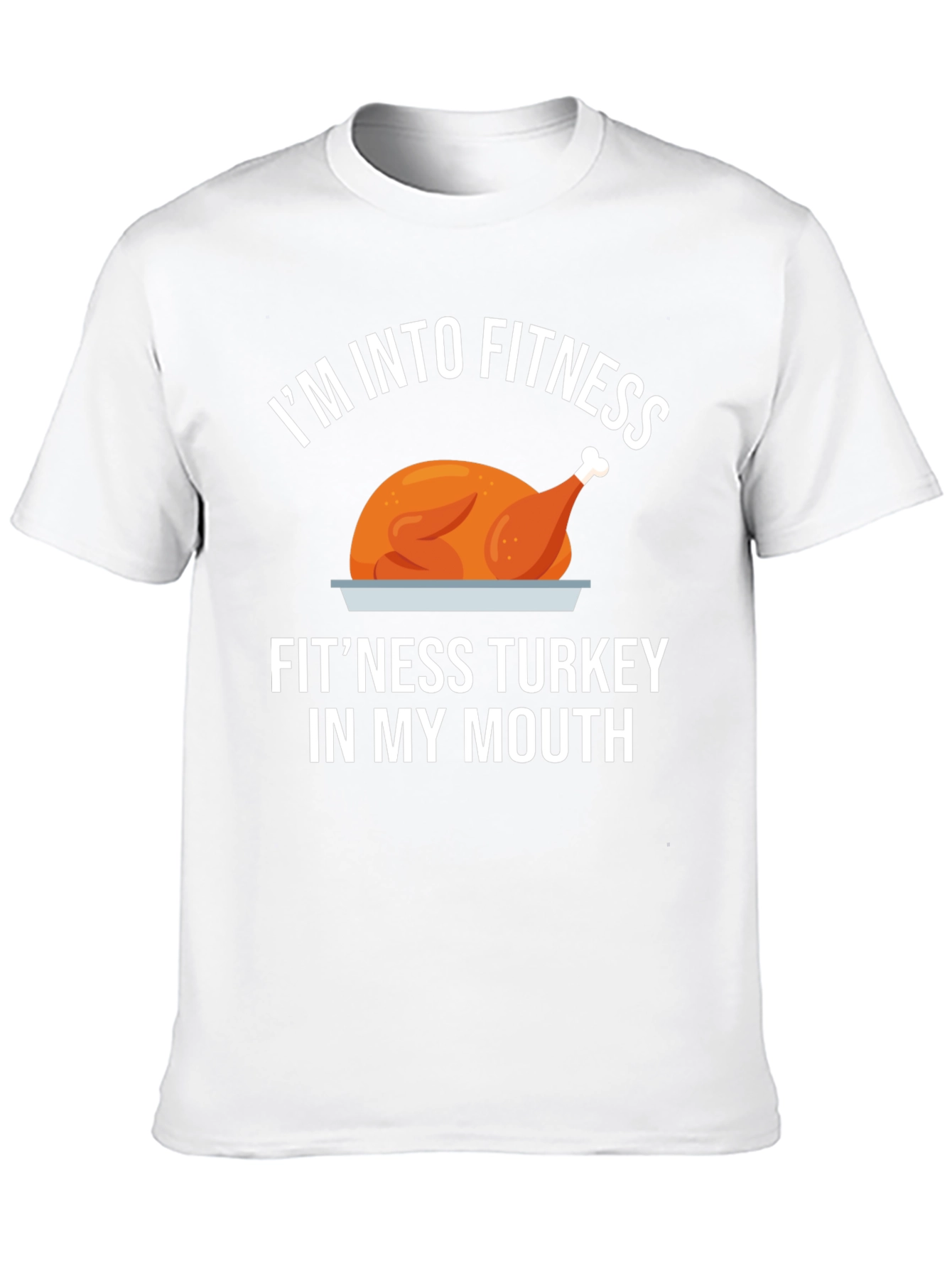 Fitness Turkey T-Shirt: Funny Thanksgiving Workout Tee