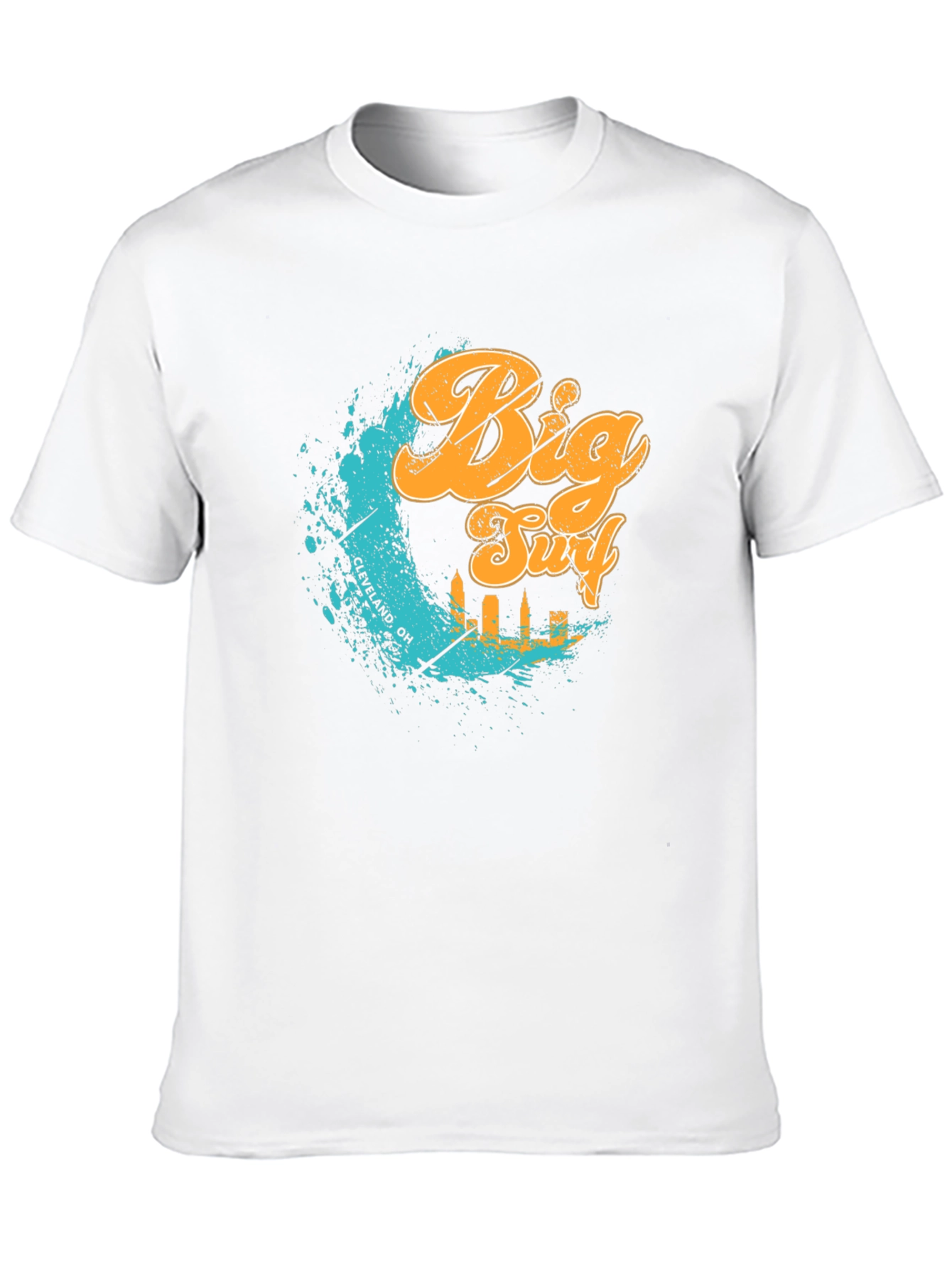 Big Surf Cleveland OH T-Shirt - Black Graphic Tee