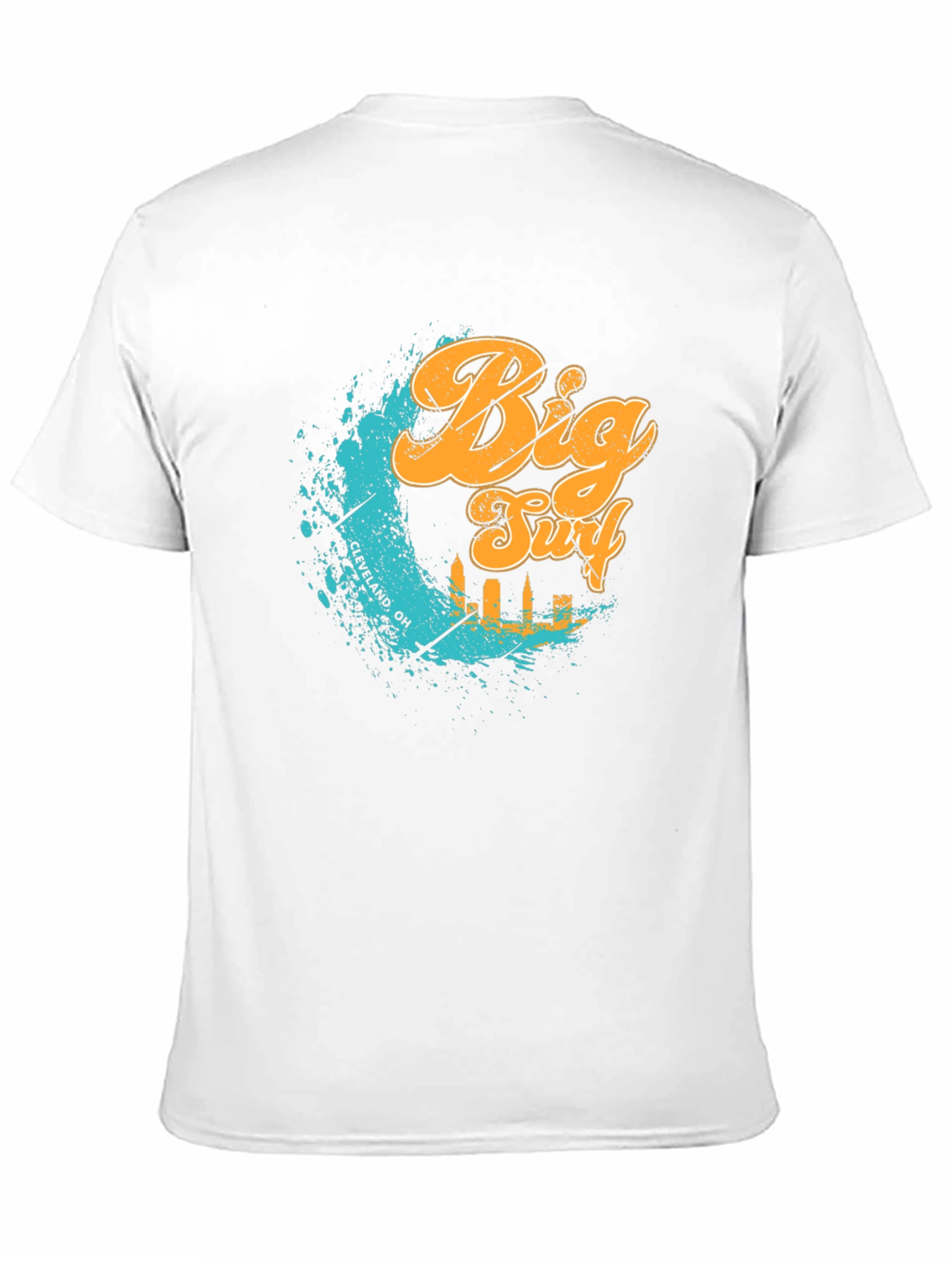 Big Surf Cleveland OH T-Shirt - Black Graphic Tee