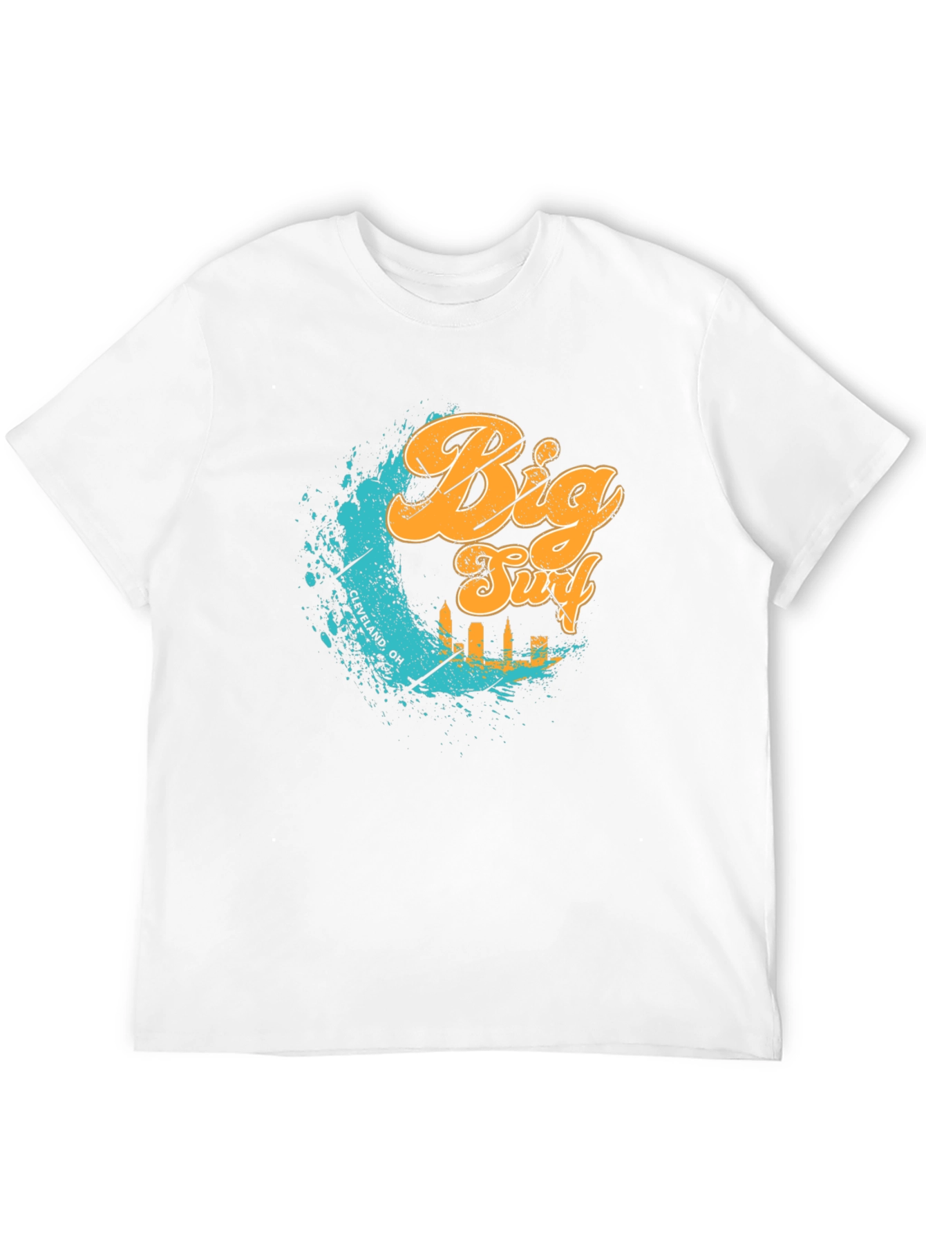 Big Surf Cleveland OH T-Shirt - Black Graphic Tee