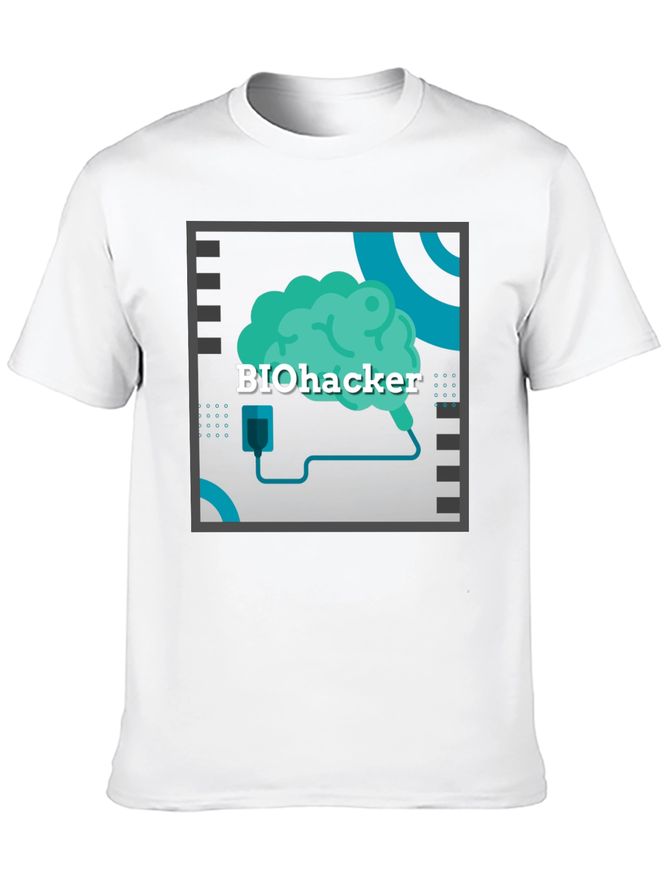 Biohacker Brain T-Shirt - Tech Inspired Apparel