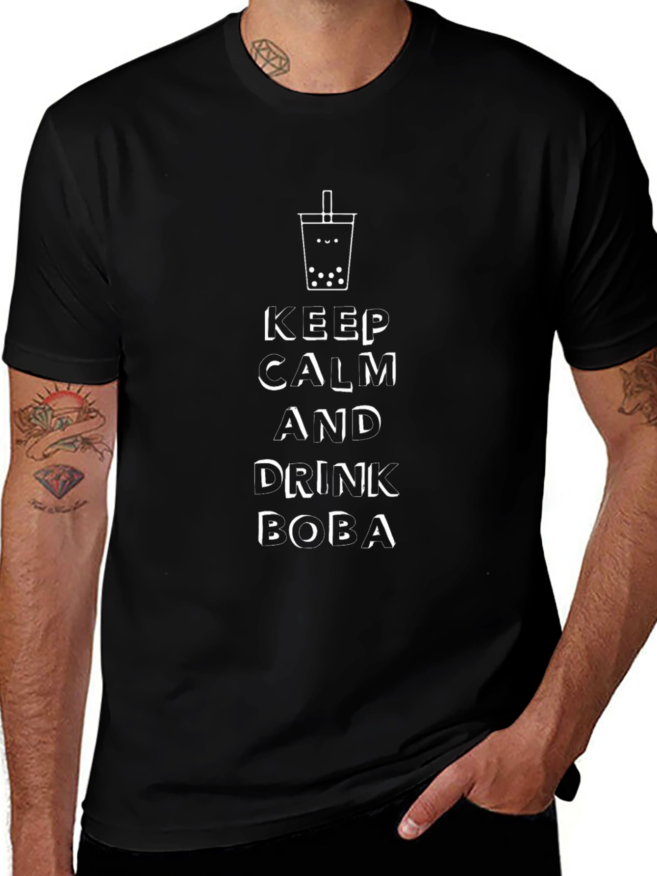 Keep Calm and Drink Boba T-Shirt