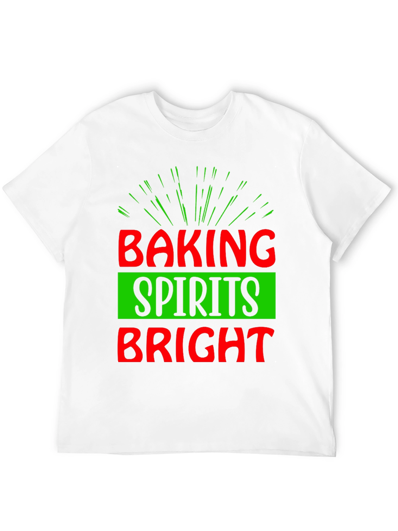 Baking Spirits Bright Holiday Tee