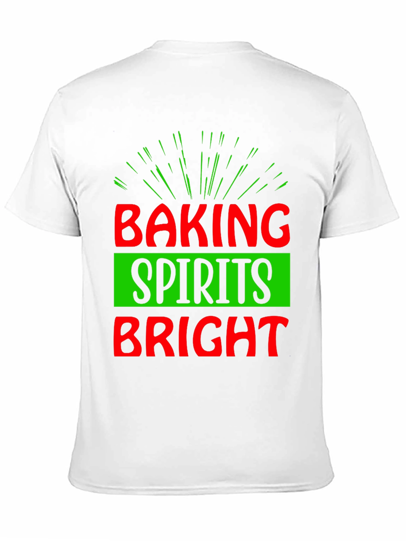 Baking Spirits Bright Holiday Tee