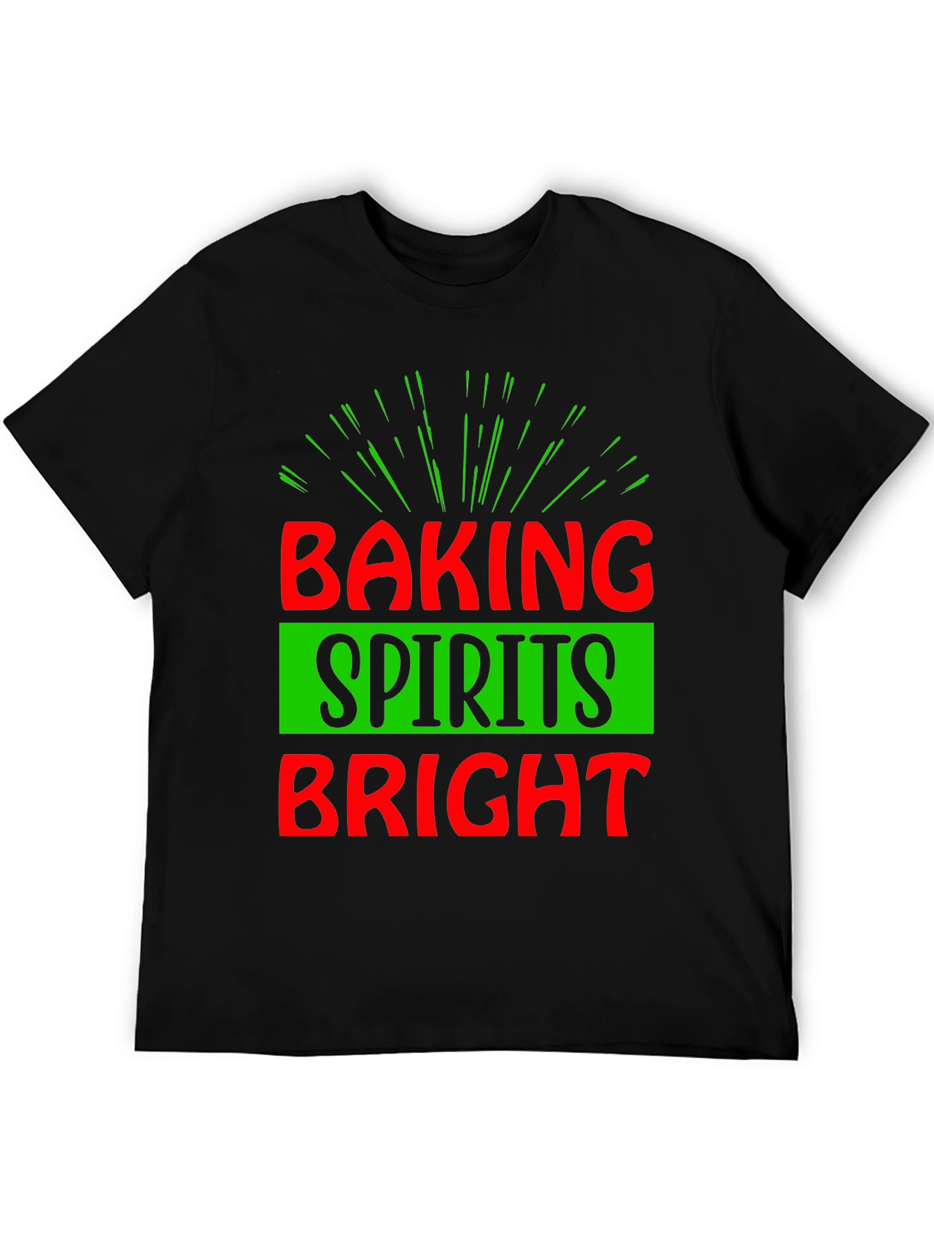 Baking Spirits Bright Holiday Tee