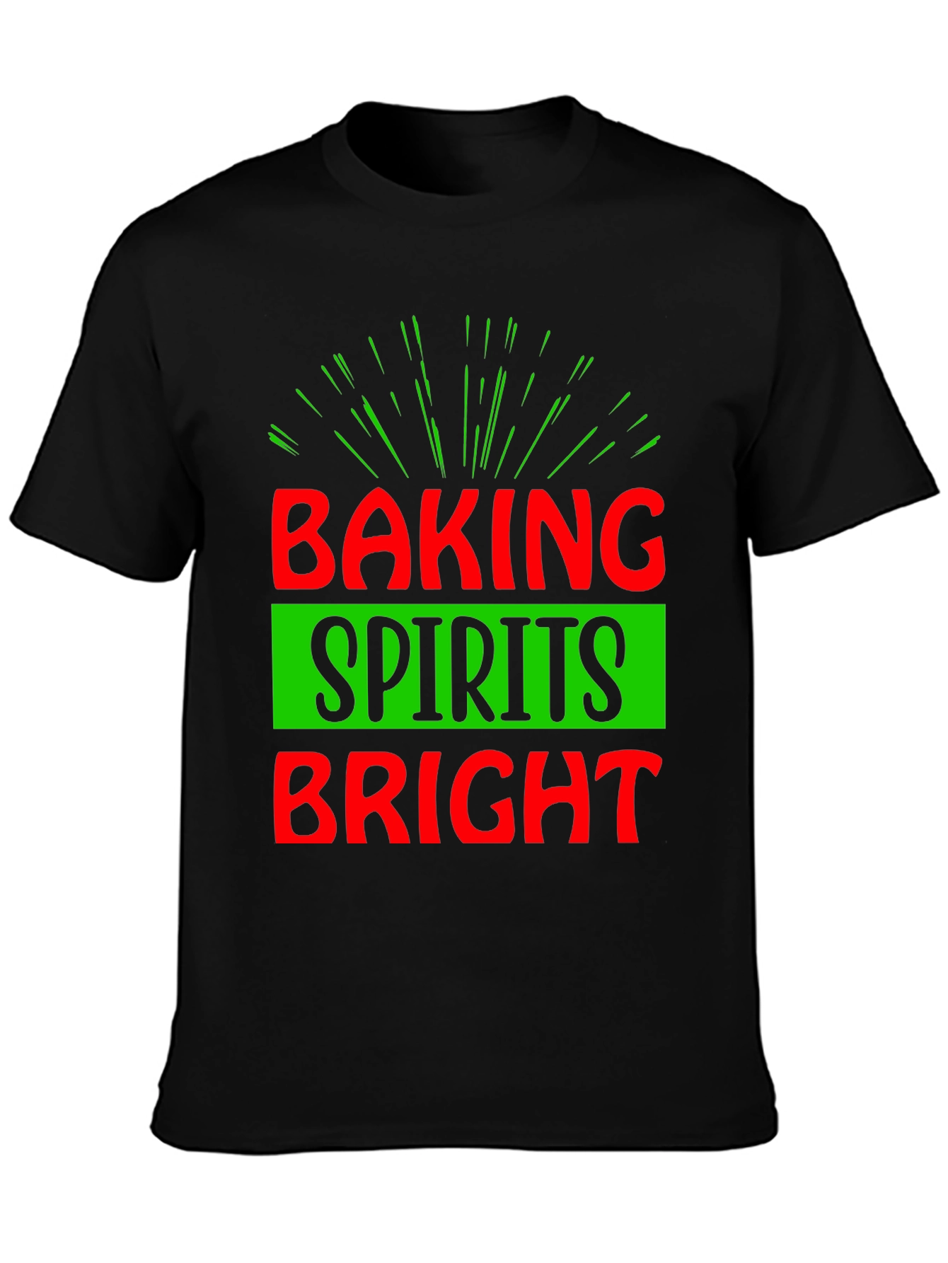 Baking Spirits Bright Holiday Tee