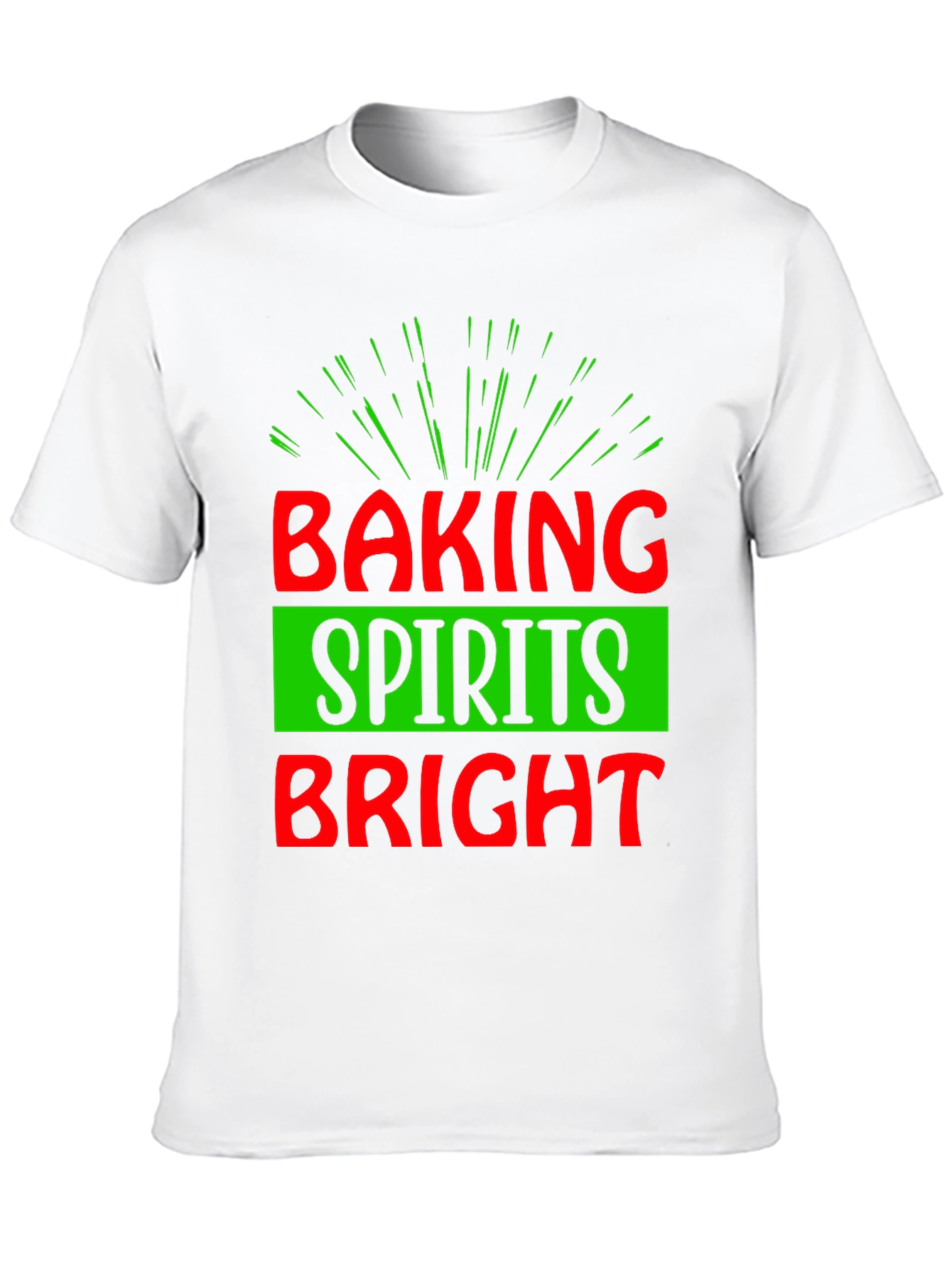Baking Spirits Bright Holiday Tee