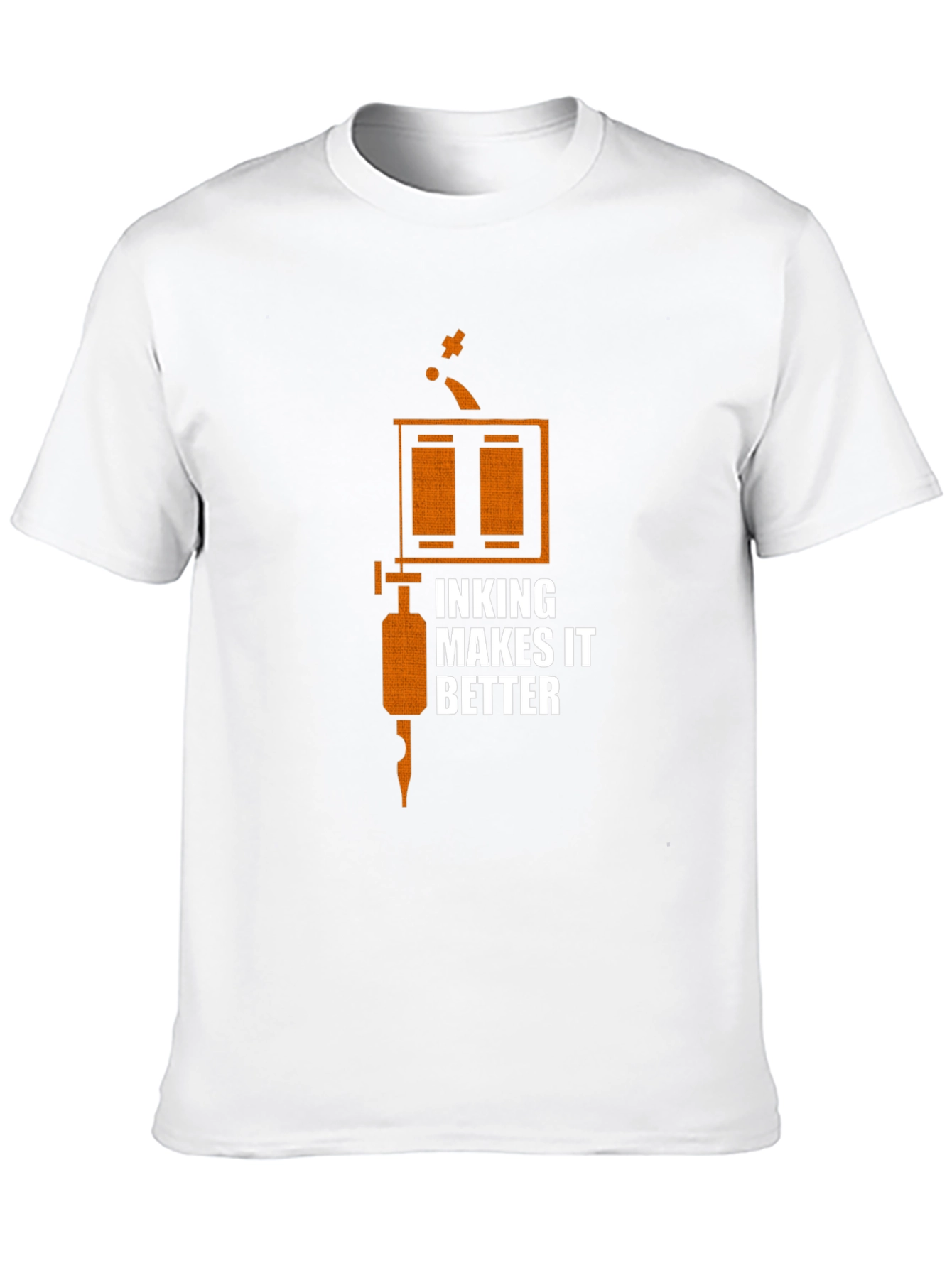 Inking Makes It Better Black Graphic Tee