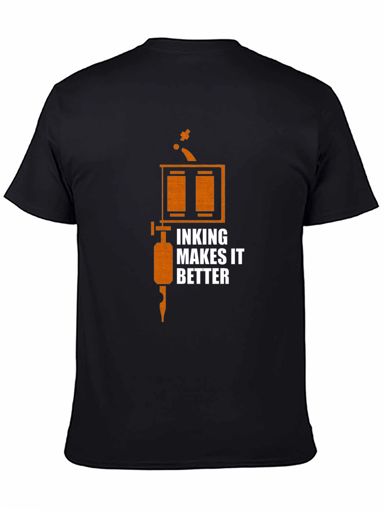 Inking Makes It Better Black Graphic Tee