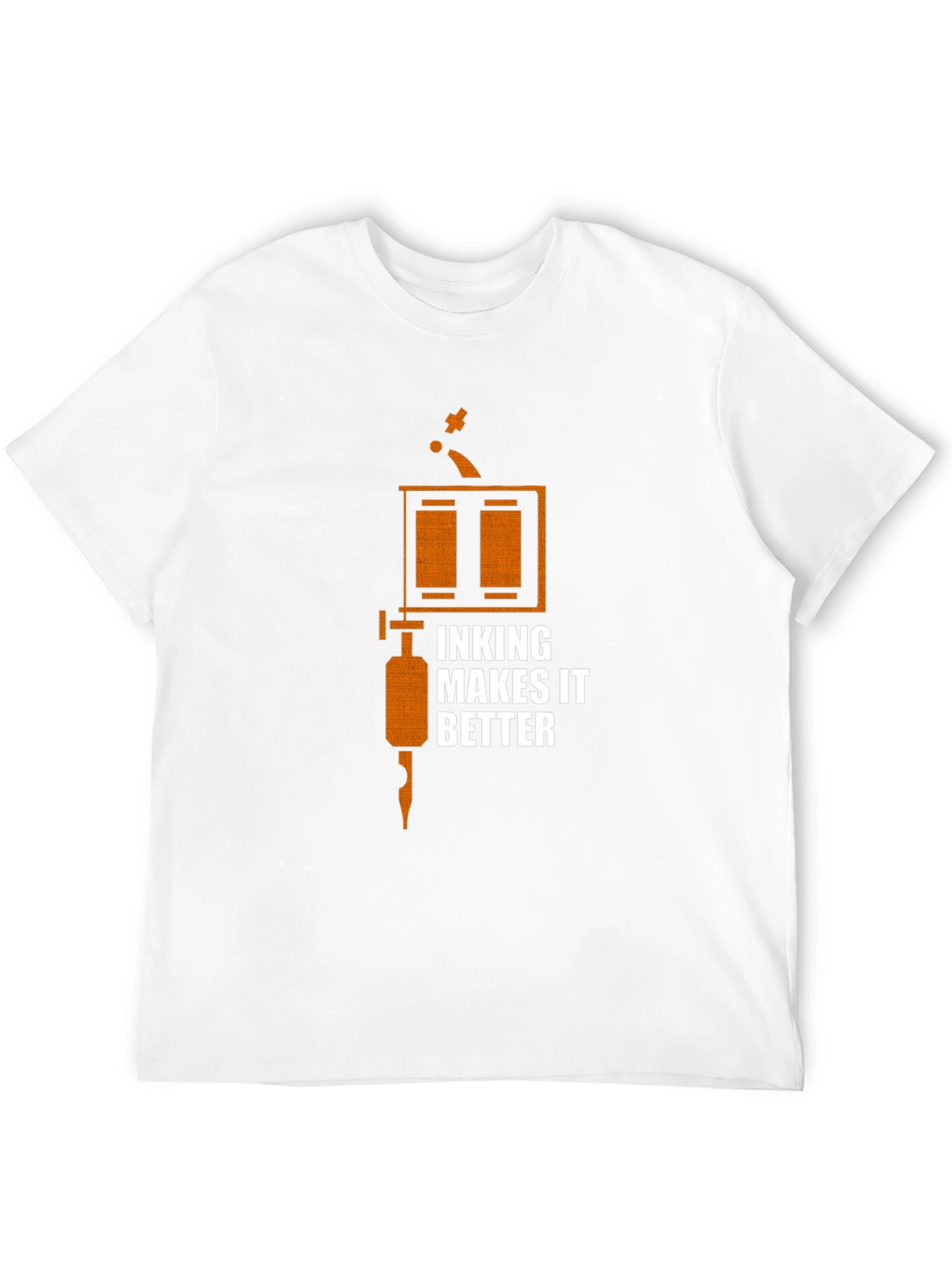 Inking Makes It Better Black Graphic Tee