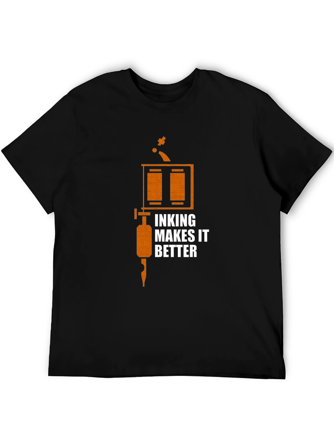 Inking Makes It Better Black Graphic Tee