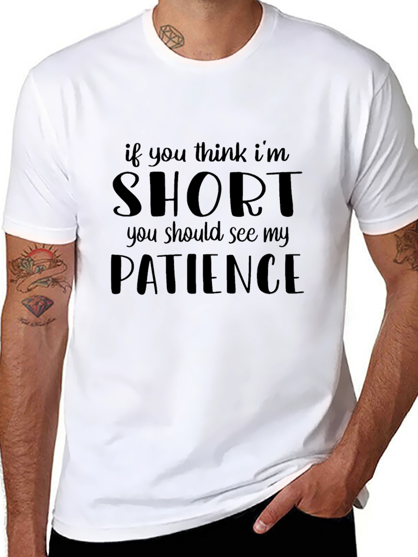 Funny Short Patience T-Shirt
