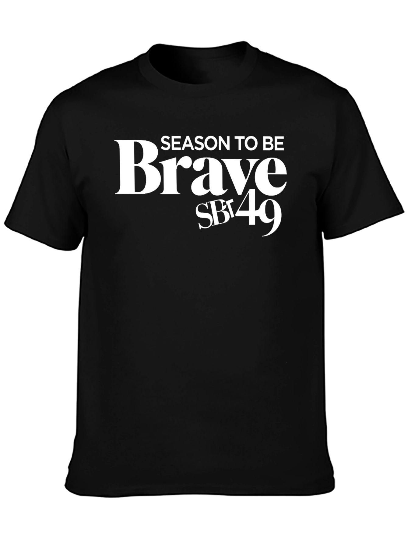 Brave SB 49 Black Graphic Tee